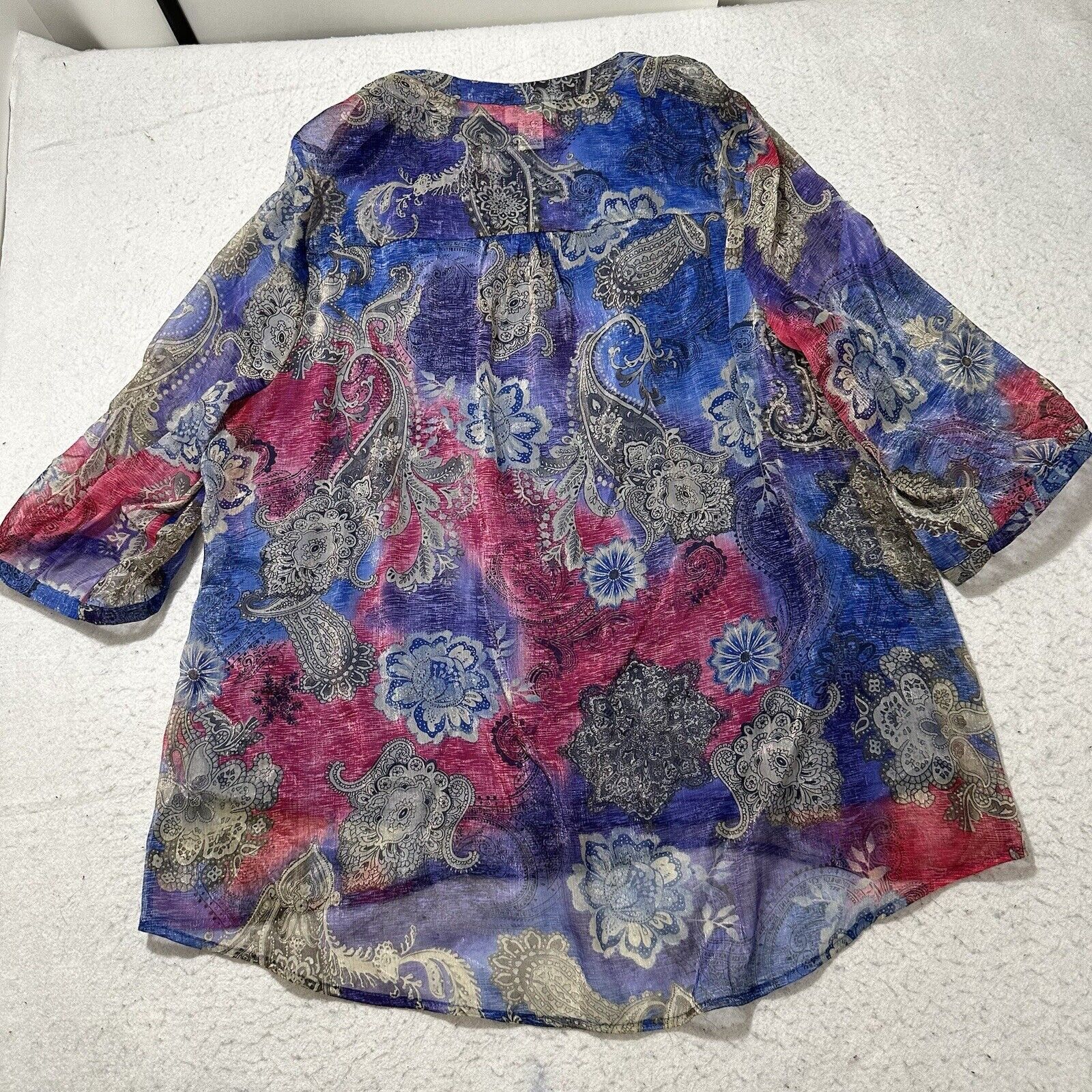 Other Maggie Barnes for Catherines 1X Blouse + Tank Top 2 Piece Size XL / US 12-14 / IT 48-50 - 9 Thumbnail