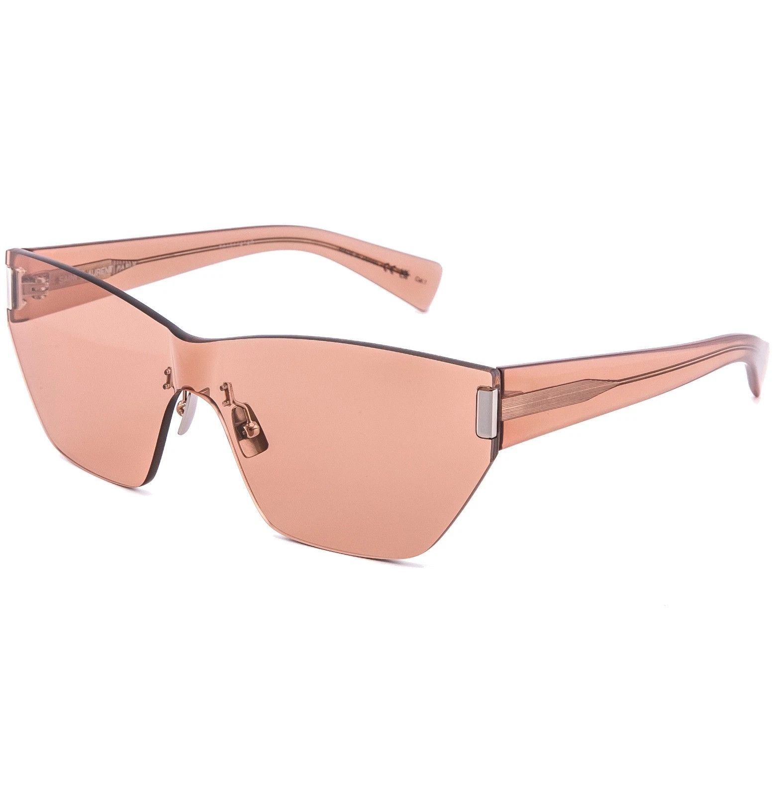 Saint Laurent Paris SAINT LAURENT SL 755 SL755 Crystal Pink Cat Sunglass 004 Size ONE SIZE - 3 Thumbnail
