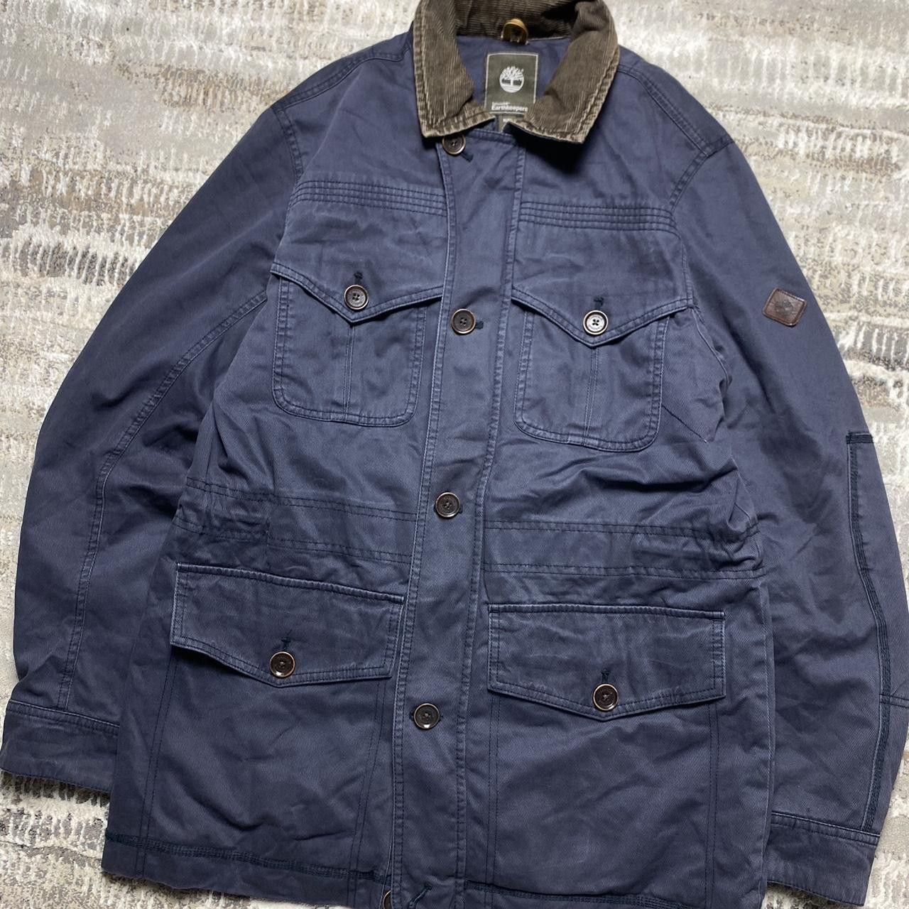 Timberland Vintage Timberland Earthkeepers Cordura Jacket Navy M Size US M / EU 48-50 / 2 - 2 Thumbnail