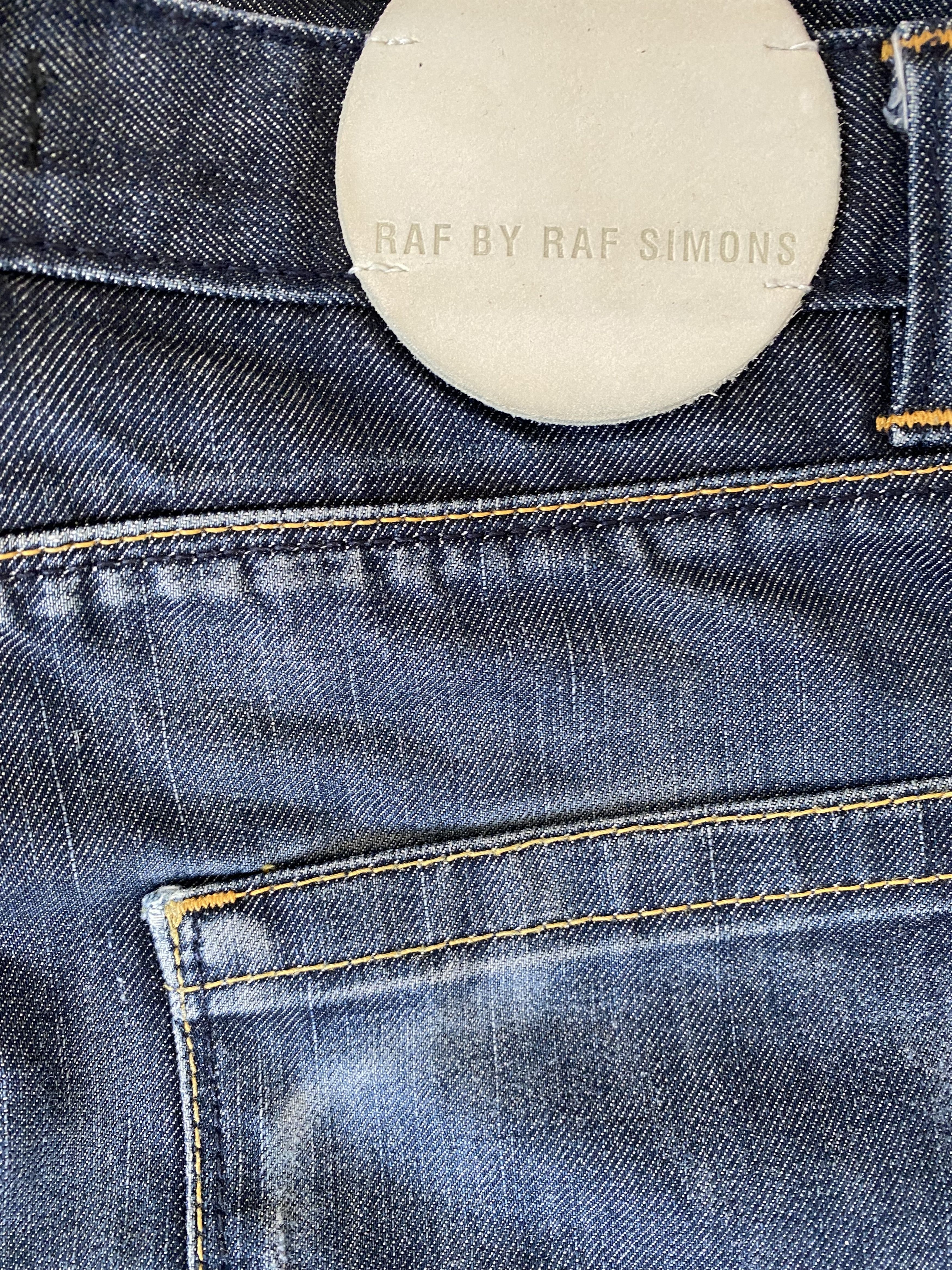 Raf Simons FW14 Raf Simons Blue Denim Jeans Size US 29 - 6 Thumbnail