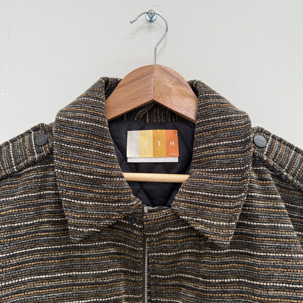 Kith Kith Striped Chenille Duane Field Jacket (Size L) Size US L / EU 52-54 / 3 - 3 Thumbnail