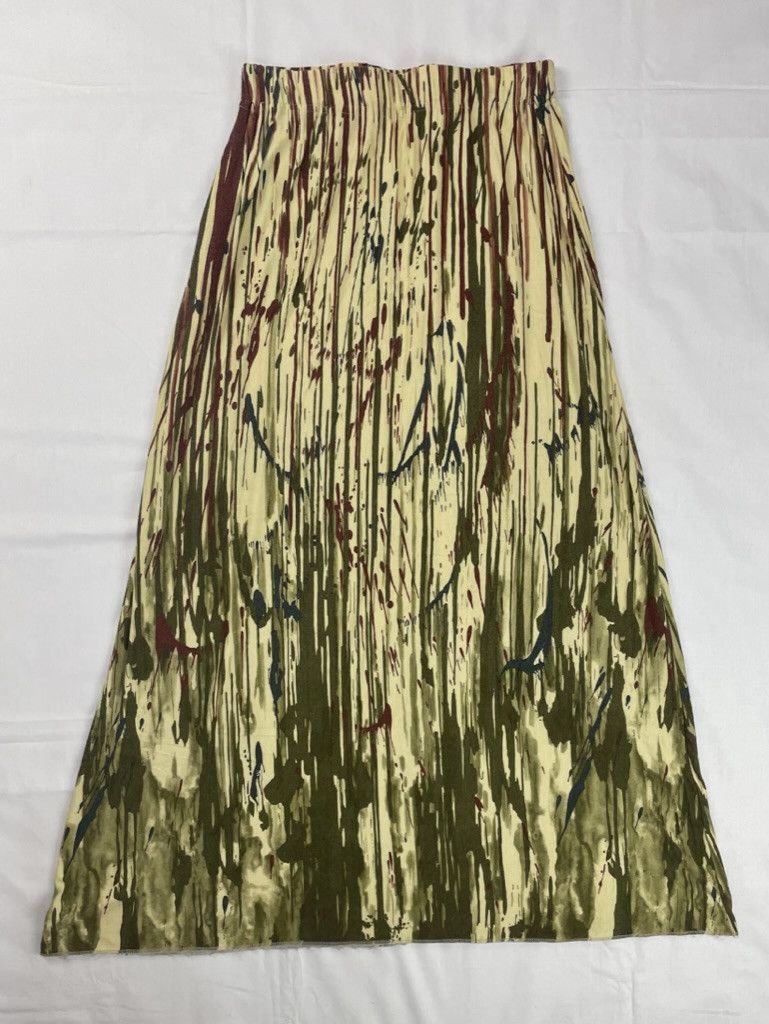 Jean Paul Gaultier 1996 Jean Paul Gaultier Blood Drip Shirt & Skirt Set Vintage Size M / US 6-8 / IT 42-44 - 4 Thumbnail