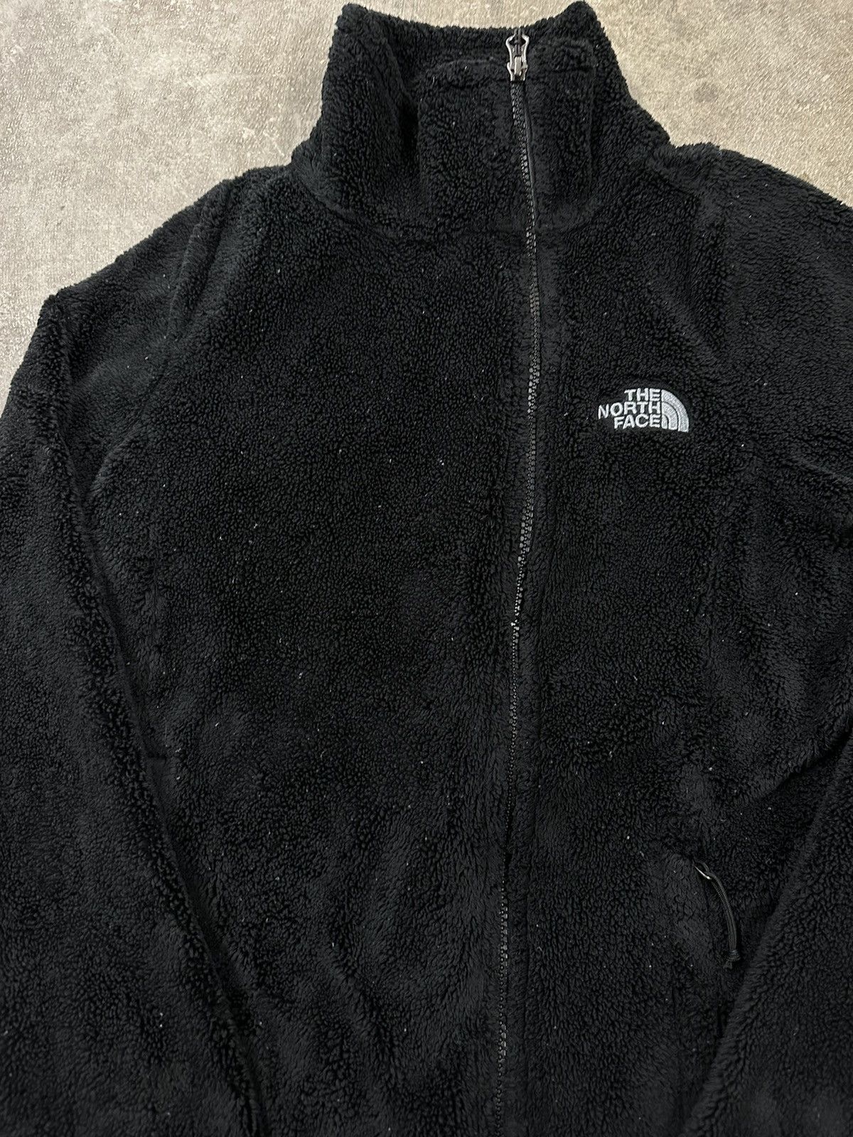 The North Face Crazy Y2K The North Face Deep Pile Black Fleece Jacket Size S / US 4 / IT 40 - 6 Thumbnail