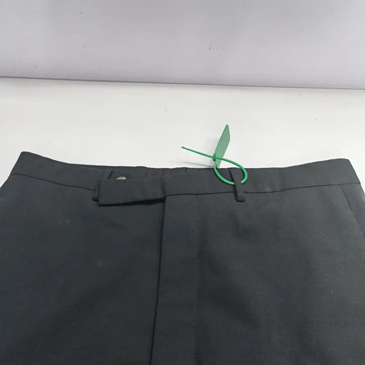 Other Rick Owens Men’s Black Wool Cropped Pants -2508 Size US 44 / EU 60 - 6 Thumbnail