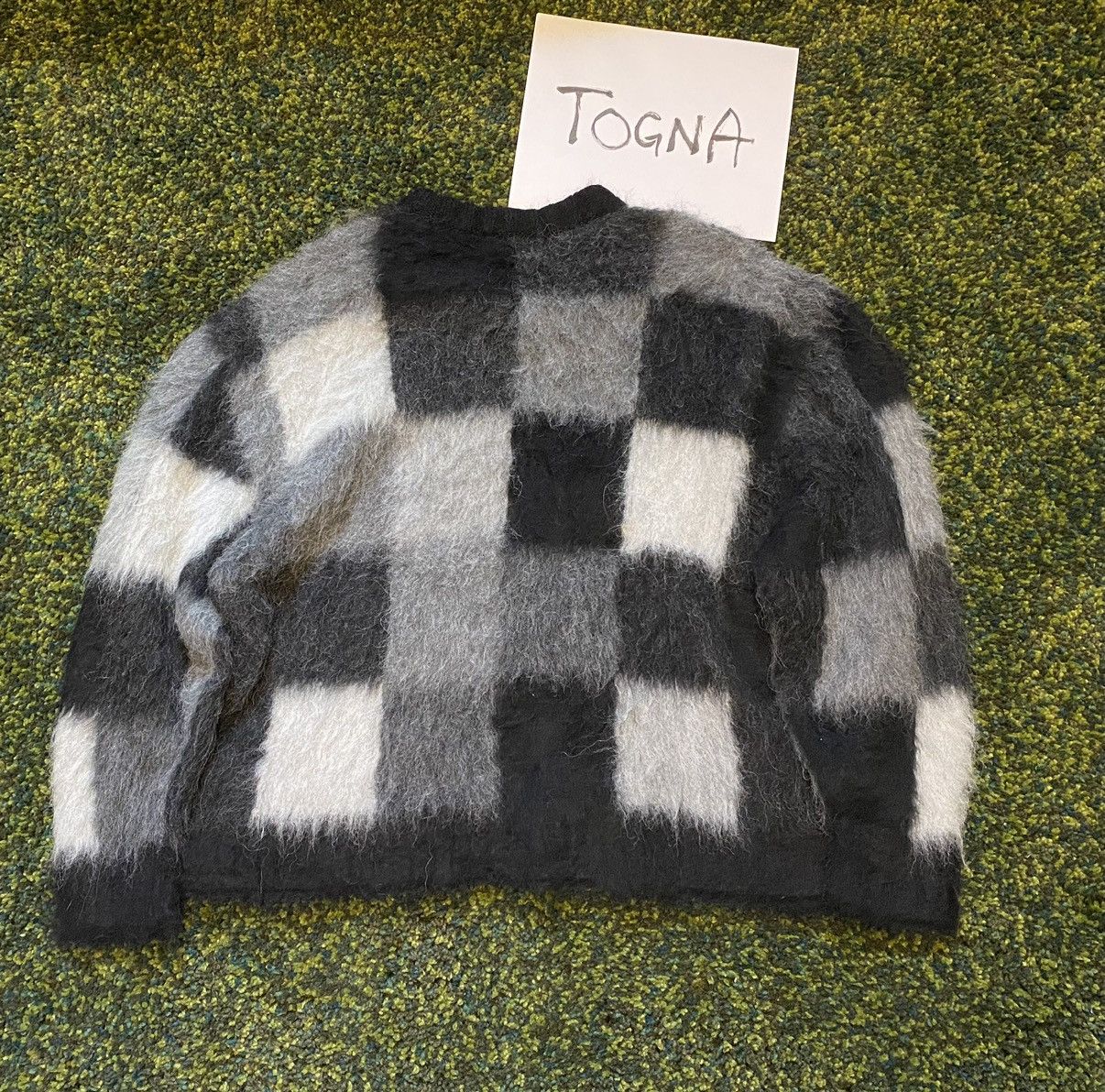Fugazi Censored Alpaca Knit Sweater Size US L / EU 52-54 / 3 - 2 Thumbnail