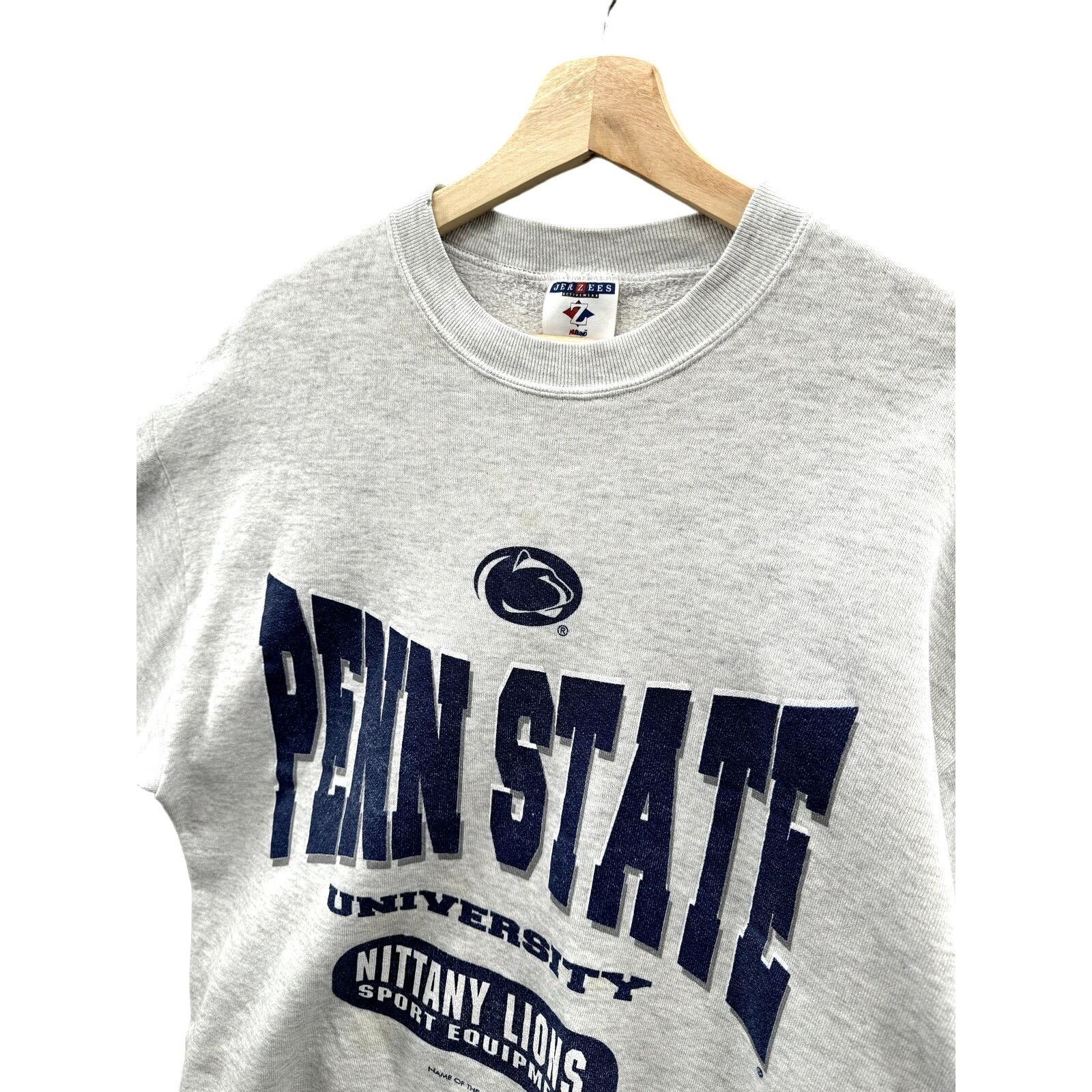 Jerzees 1990's Penn State University Graphic College Crewneck Size US L / EU 52-54 / 3 - 5 Thumbnail