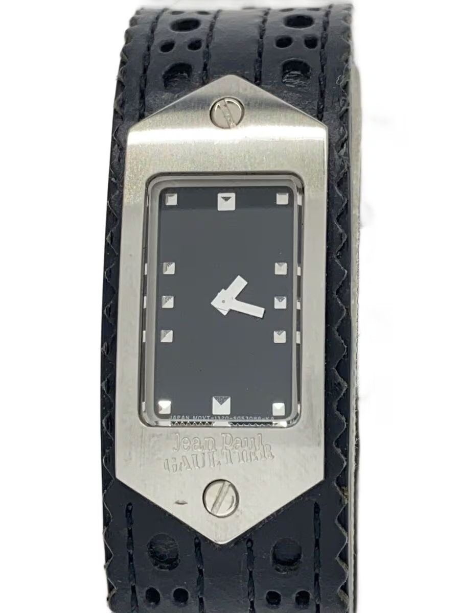 Jean Paul Gaultier Rectangle Leather Watch Size ONE SIZE - 1 Thumbnail