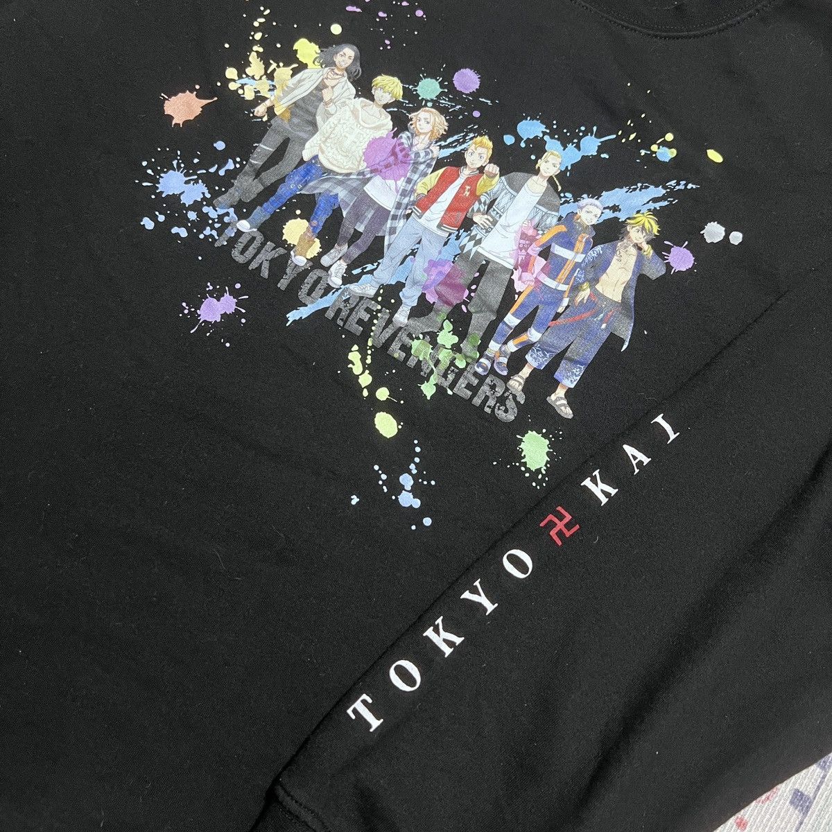 Cartoon Network × Japanese Brand Tokyo Revengers Line Up Long Sleeves Tee Size US S / EU 44-46 / 1 - 3 Thumbnail