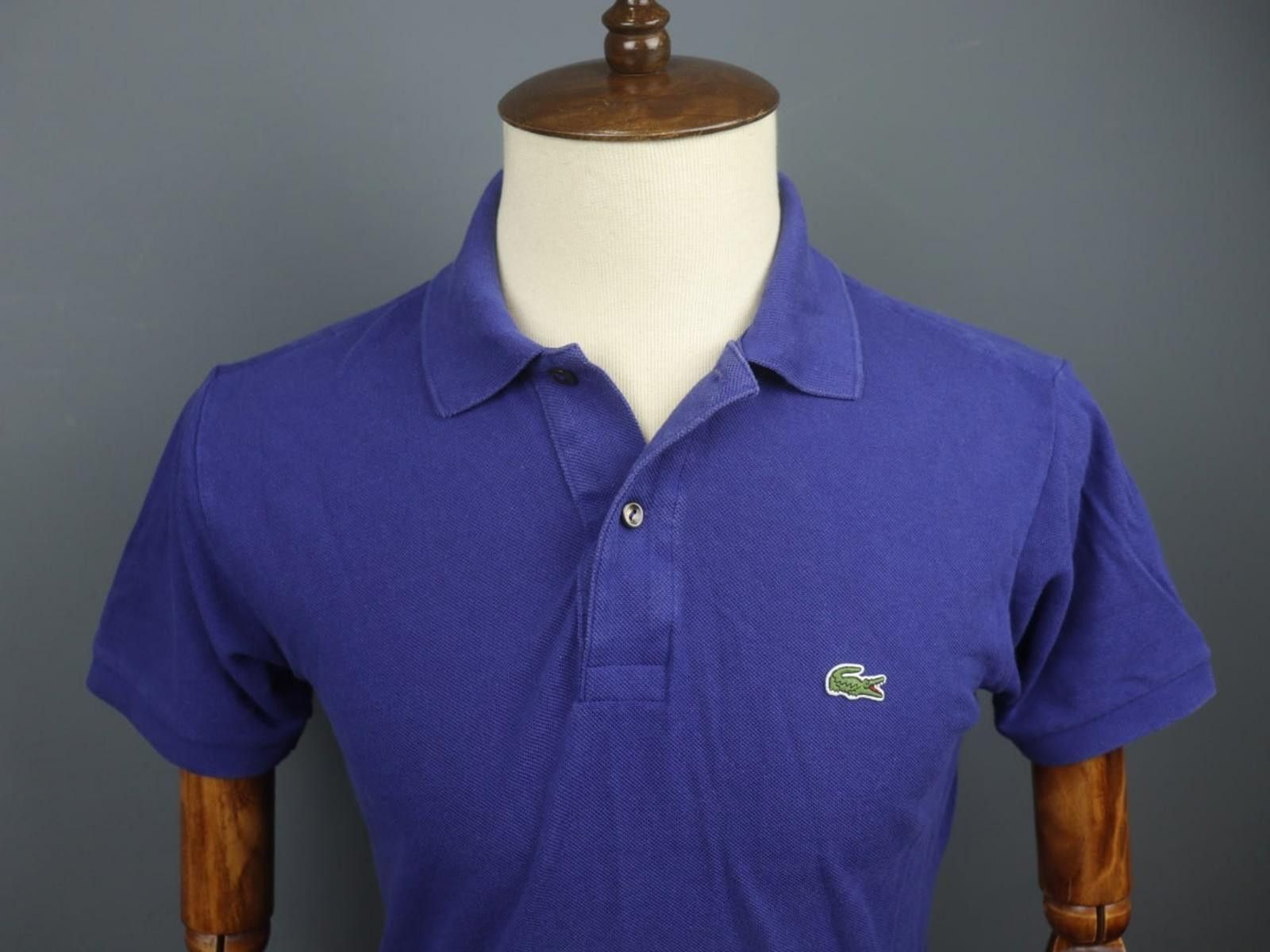 Lacoste Lacoste Blue 100% Cotton Collar Polo Shirt Size 5 Size US M / EU 48-50 / 2 - 12 Thumbnail