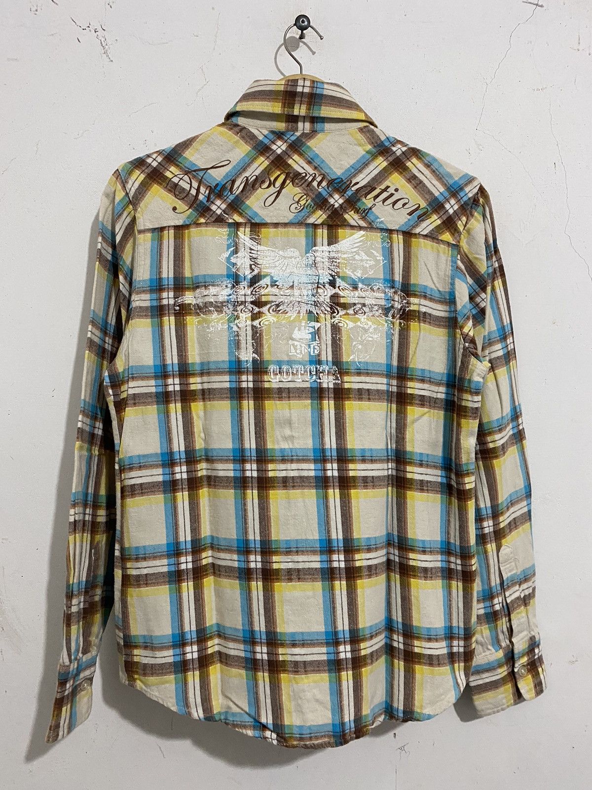 If Six Was Nine Japanese Gotcha Poem Flannel Shirt Lgb Style AA0156 Size US S / EU 44-46 / 1 - 1 Thumbnail
