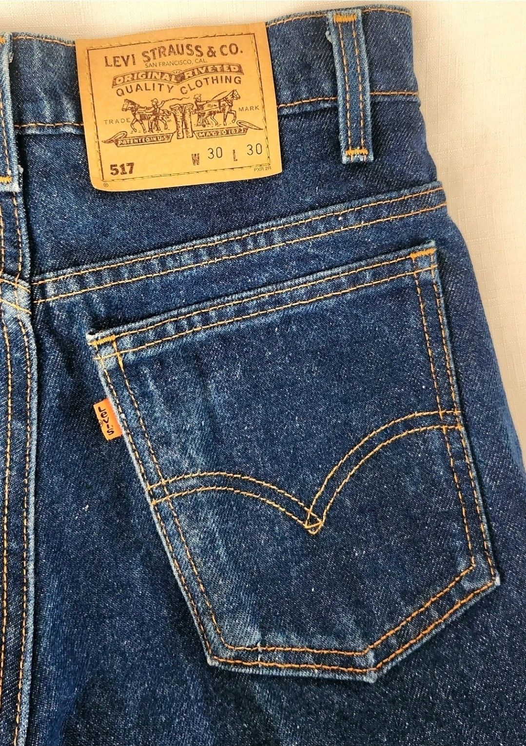 Levi's Levi's True Vintage Orange Tab USA Made Denim Blue VTG 517 Size US 30 / EU 46 - 8 Thumbnail