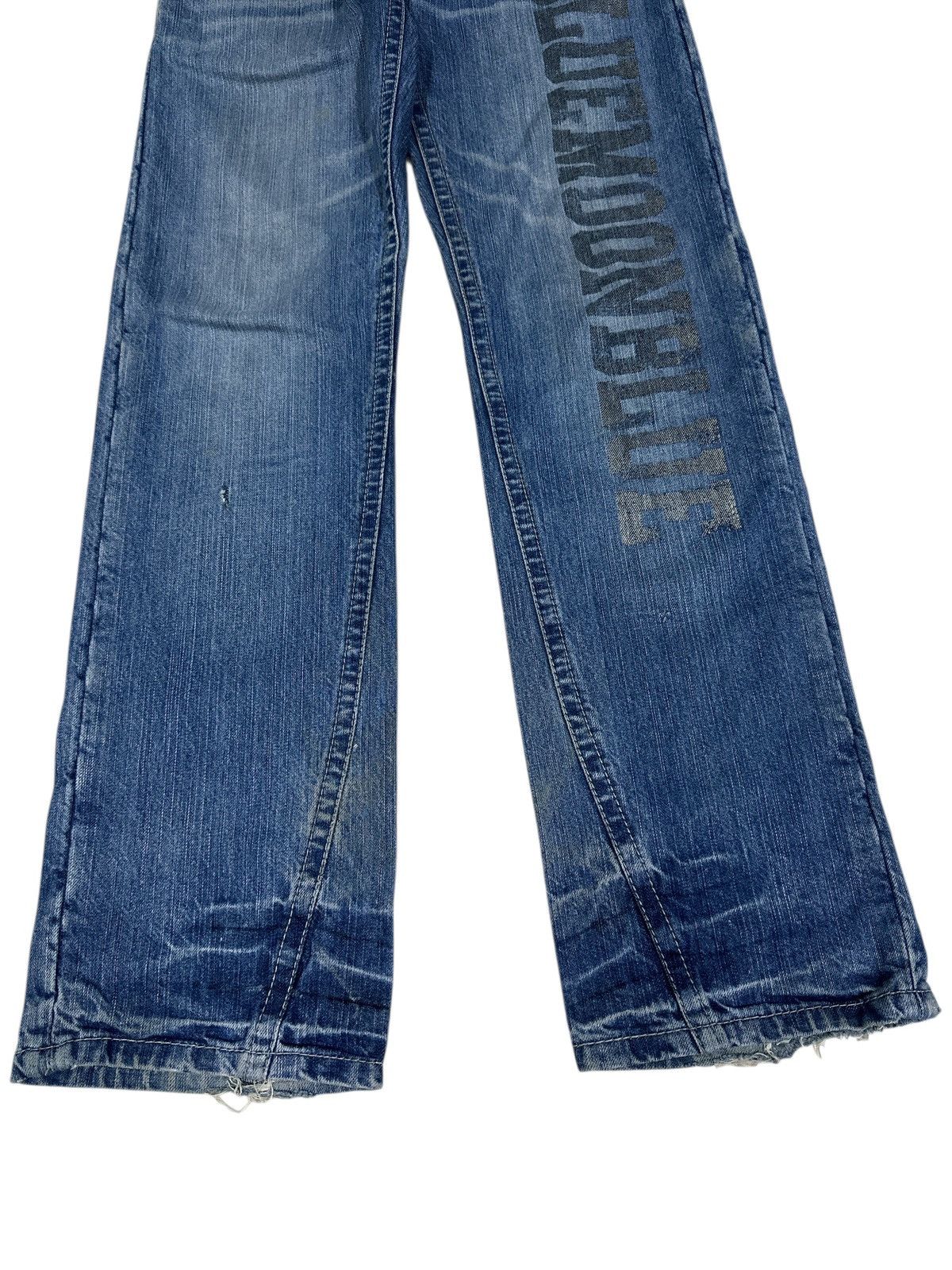 Kapital Twist Legs 💥🎌 Blue Moon Blue Light Washed Twist Legs 💥🎌 Size 30" / US 8 / IT 44 - 3 Thumbnail