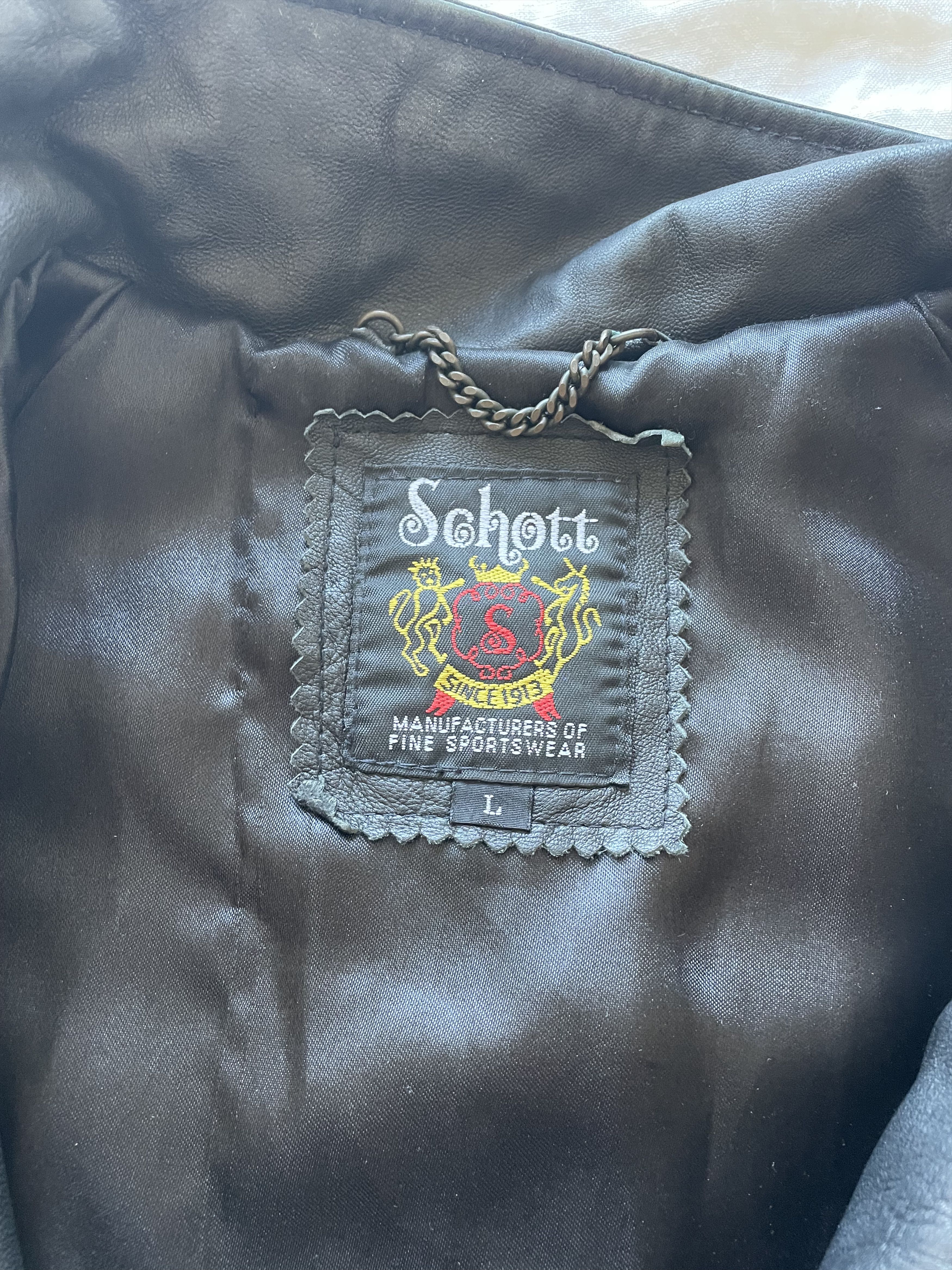 Schott Schott Track Jacket L Size US M / EU 48-50 / 2 - 4 Thumbnail