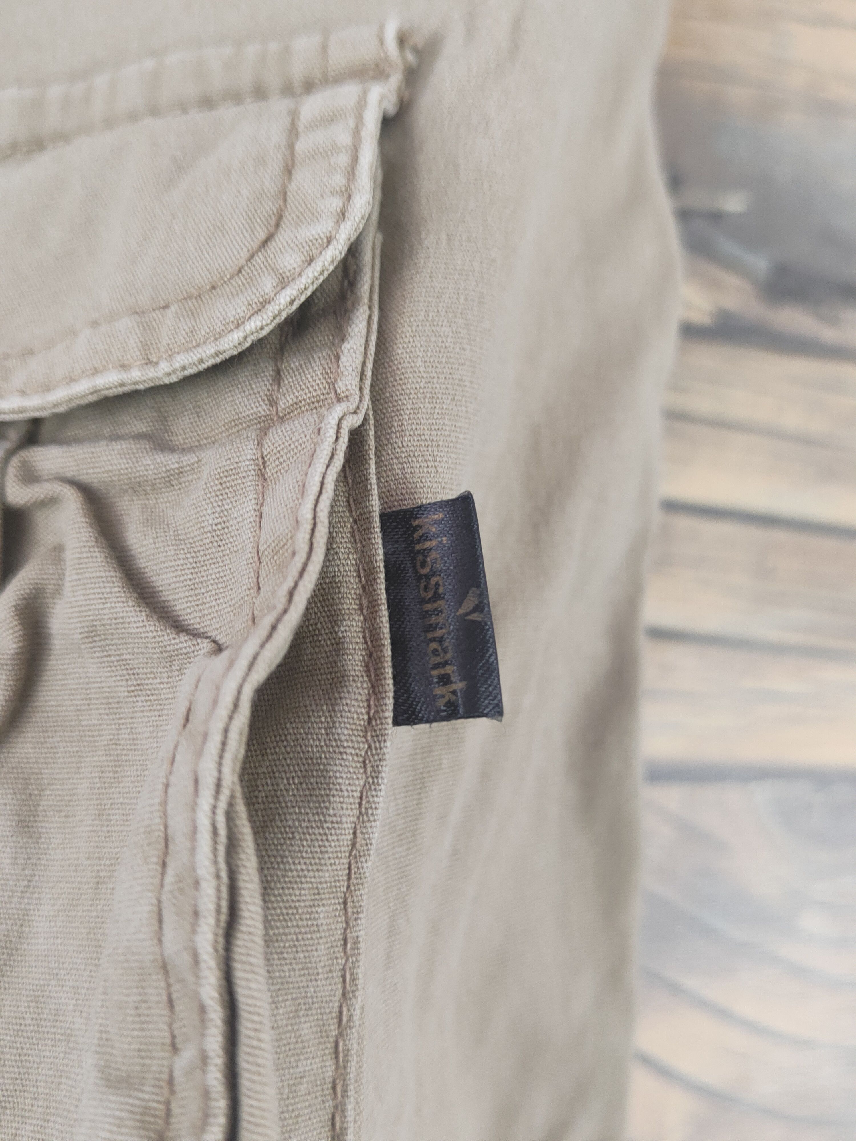 Japanese Brand DL Kissmark Beige Multipocket Utility Cargo Pants #2044 Size 28" / US 6 / IT 42 - 10 Thumbnail