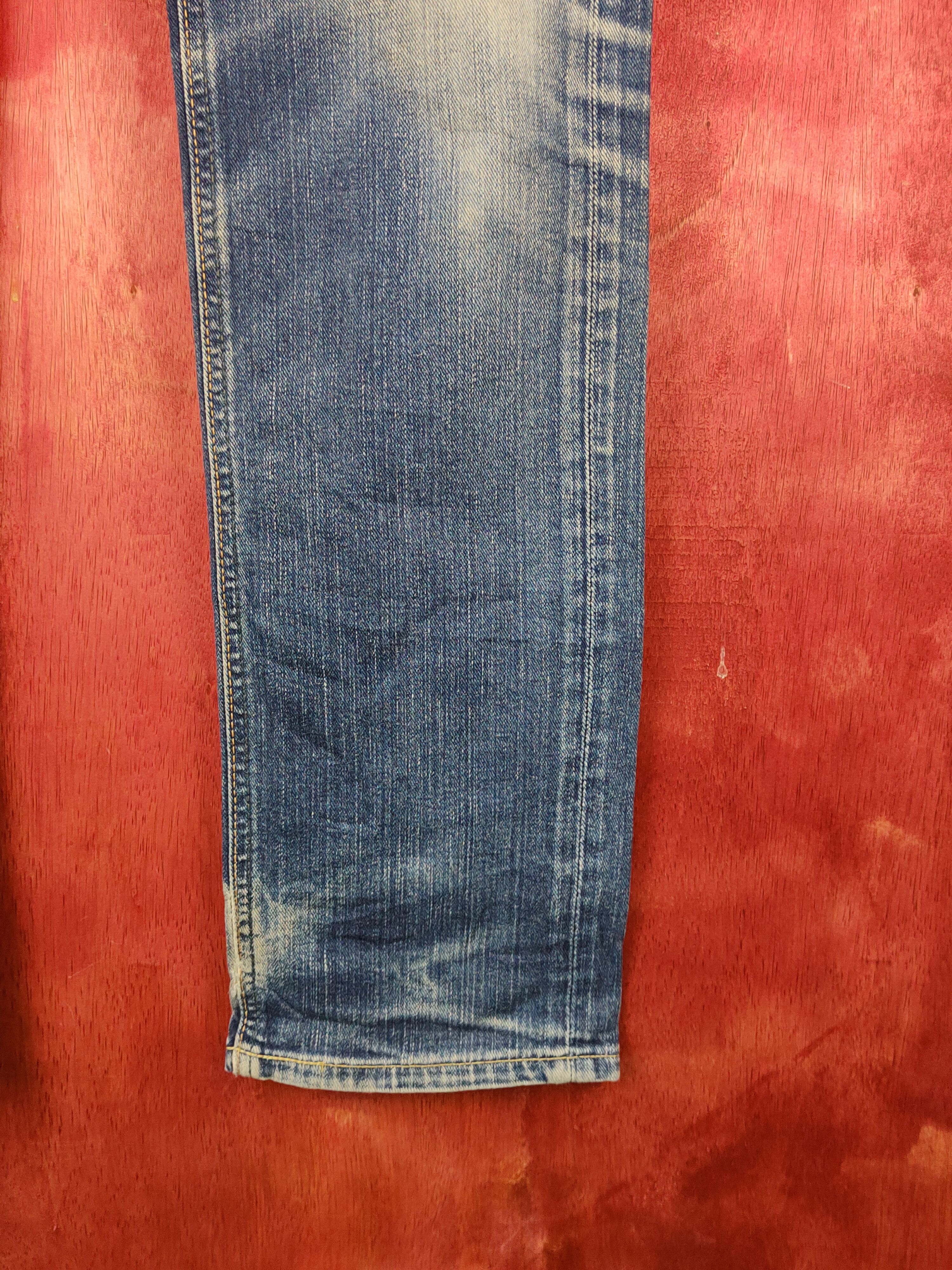 Japanese Brand Lee Blue Faded Distressed Ripped Jeans #S2242 Size US 32 / EU 48 - 6 Thumbnail