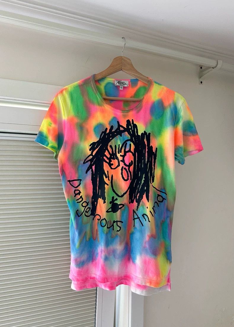 Vivienne Westwood Vivienne Westwood Colorful dyed short sleeves Size M / US 6-8 / IT 42-44 - 1 Thumbnail