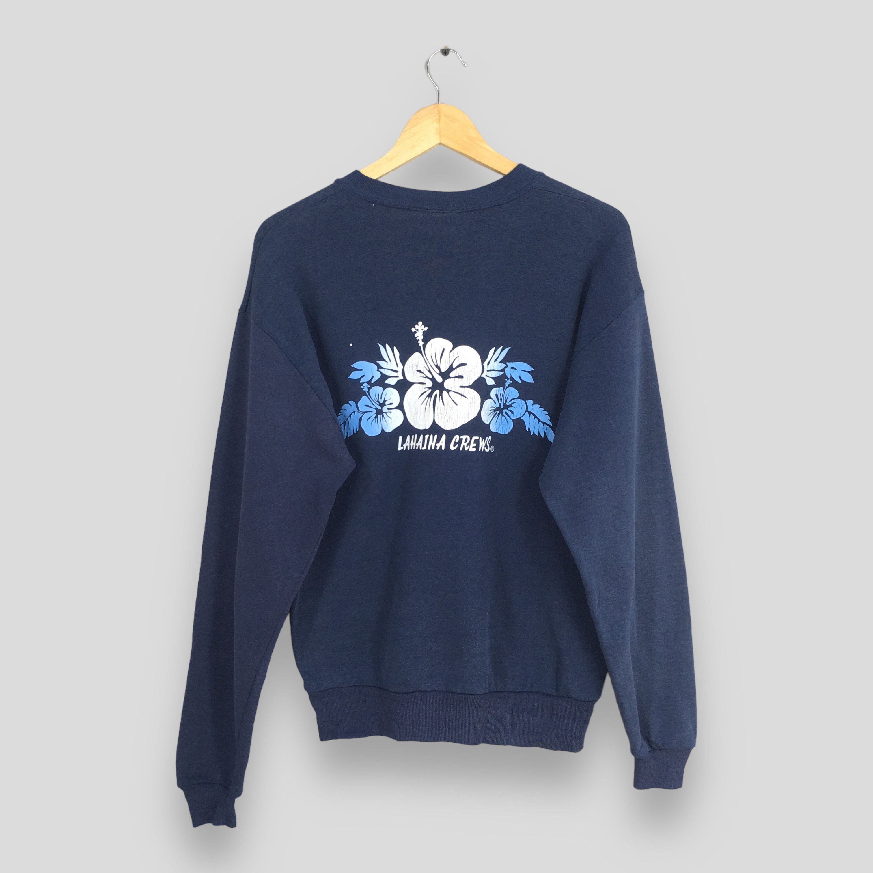 Jerzees Vintage Lahaina Maui Hawaii Sweatshirt Medium Size US M / EU 48-50 / 2 - 7 Thumbnail