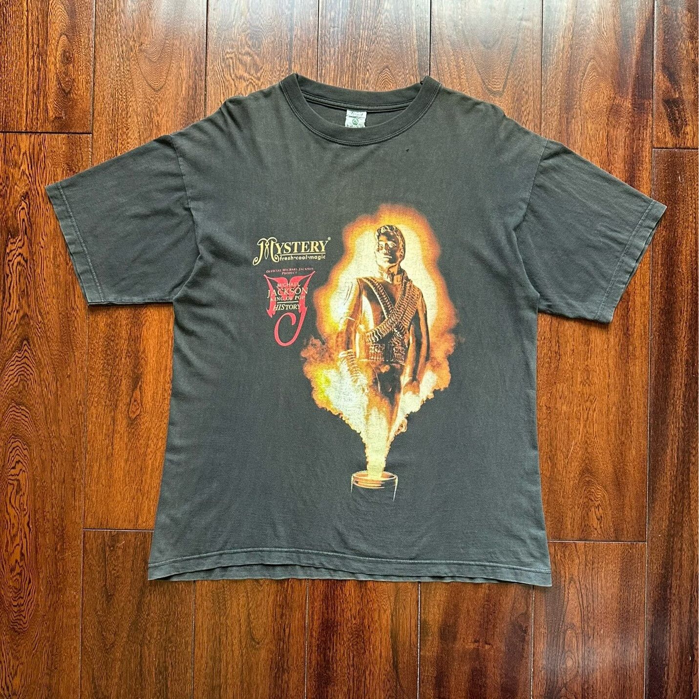 Vintage Vintage 90s Michael Jackson Tee Size US L / EU 52-54 / 3 - 1 Thumbnail