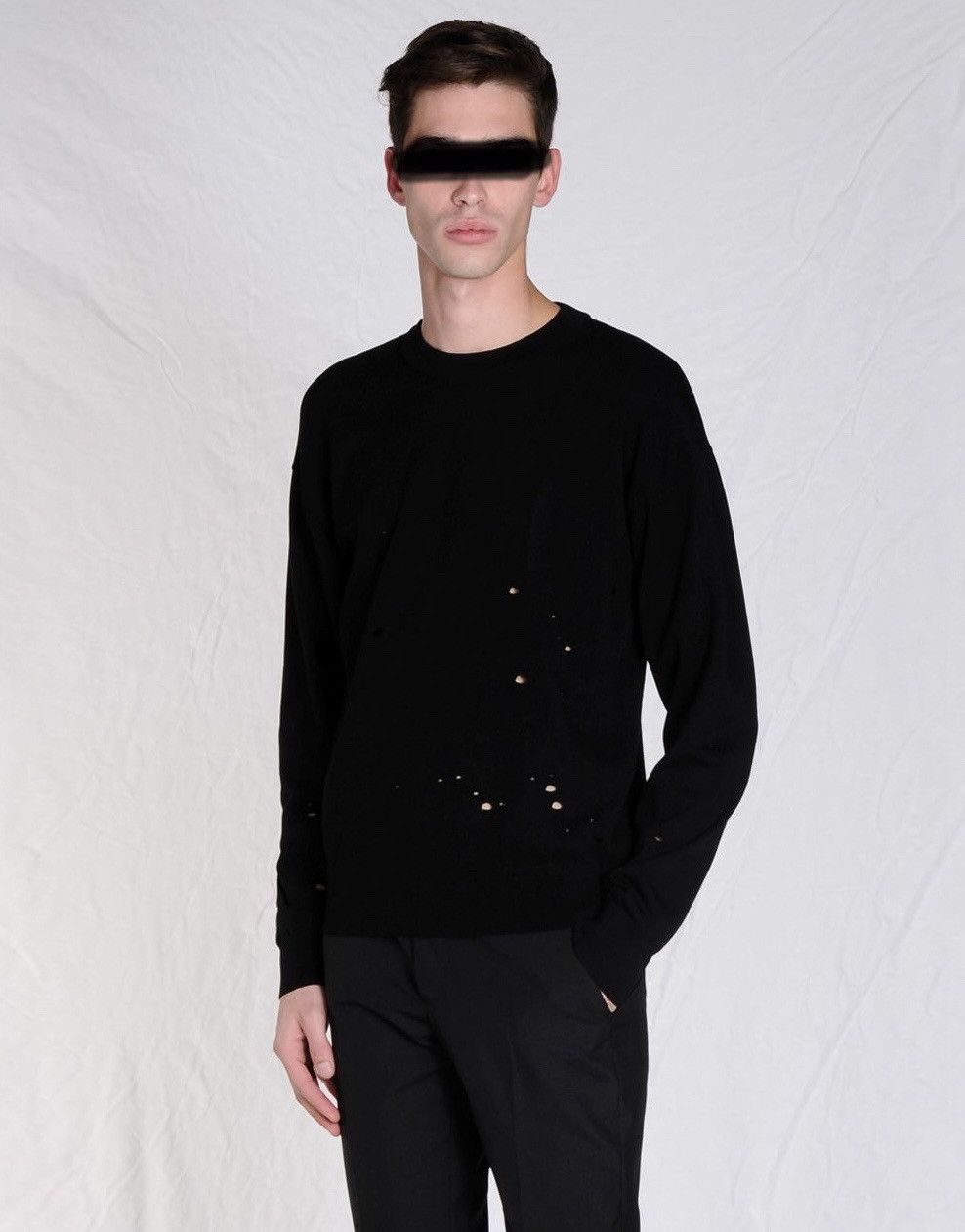 Maison Margiela MAISON MARGIELA 2015FW DISTRESSED SWEATSHIRT Size US L / EU 52-54 / 3 - 8 Thumbnail