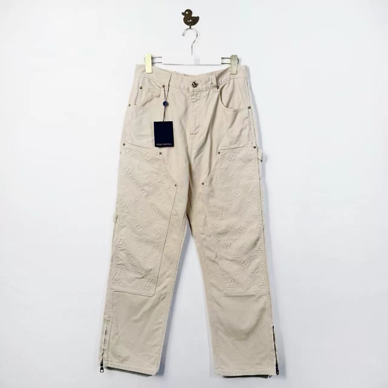 Louis Vuitton Louis Vuitton Monogram Carpenter Jeans Size 30 Size US 30 / EU 46 - 1 Thumbnail
