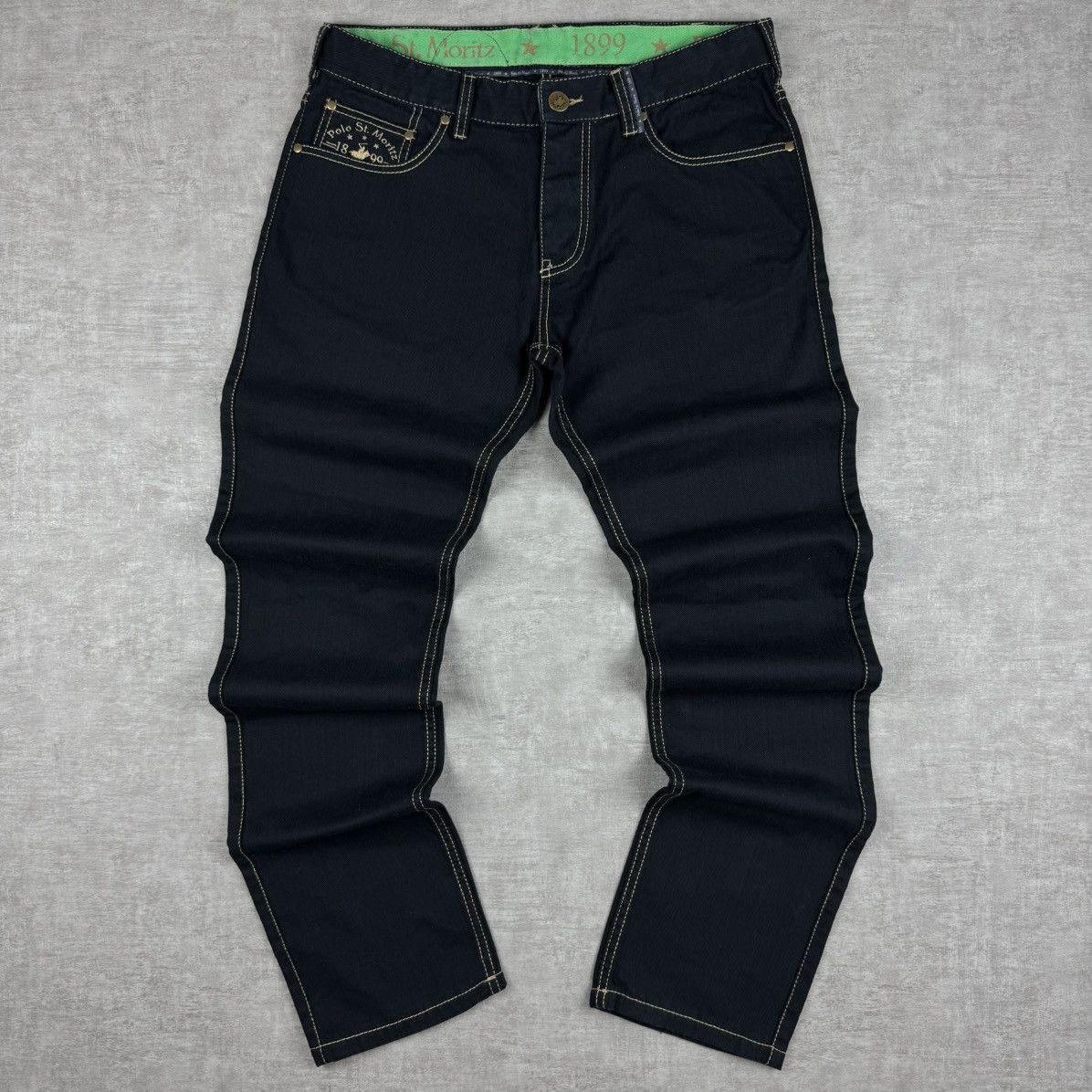 Other Pinup Rags Frisko Jeans Selvedge Black - Yuremane Iongaf