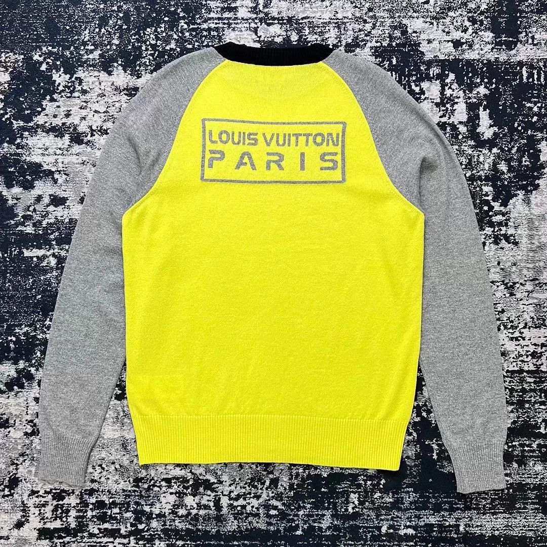 Louis Vuitton LV back logo knit sweater XL like new Size US XL / EU 56 / 4 - 5 Thumbnail