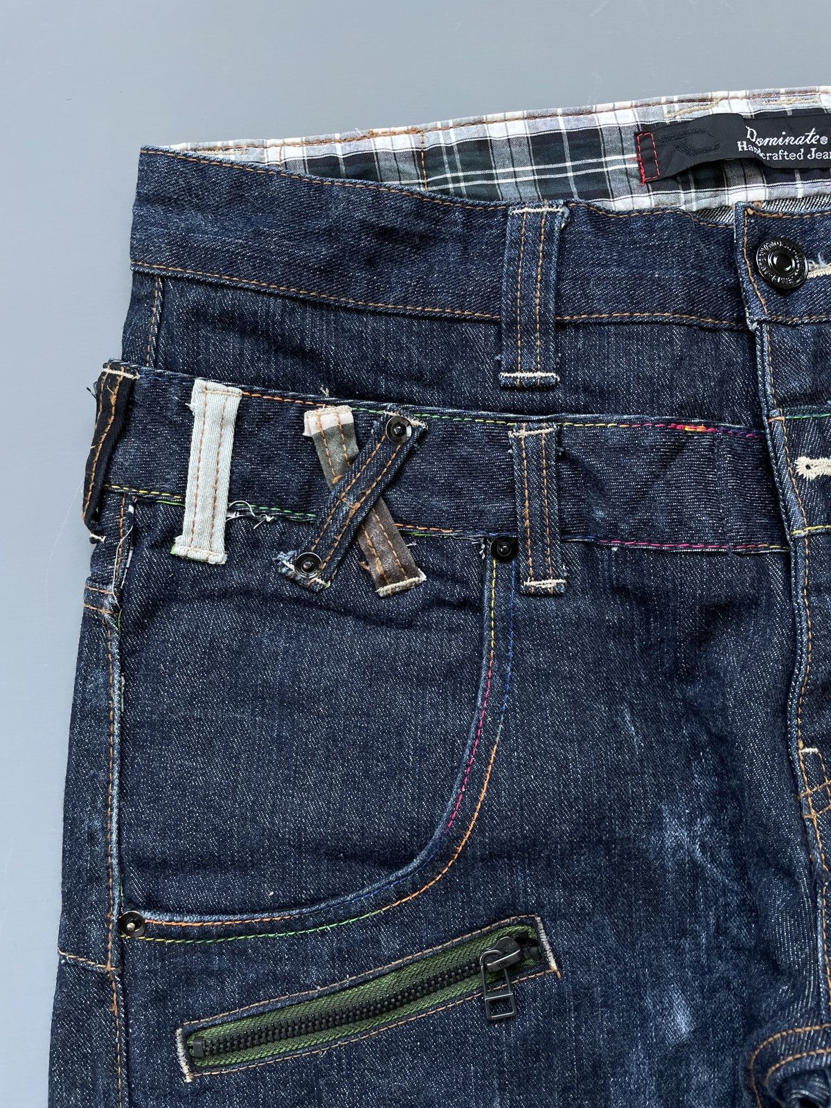 Other Dominate Double Waist Jeans (P117) Size US 32 / EU 48 - 6 Thumbnail