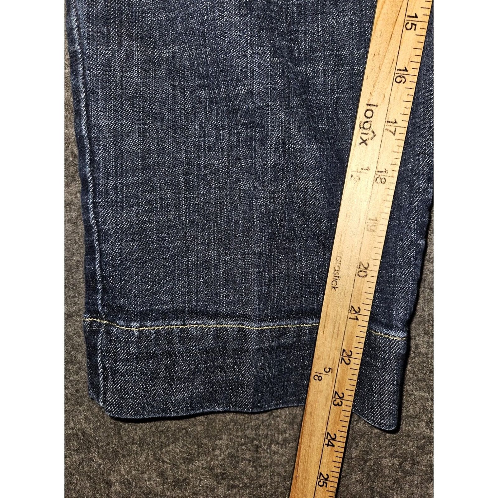 Tommy Hilfiger Tommy Hilfiger Hope Crop Jeans Womens 10 Blue Cropped Stretch Denim Casual Pants Size 32" / US 10 / IT 46 - 7 Thumbnail