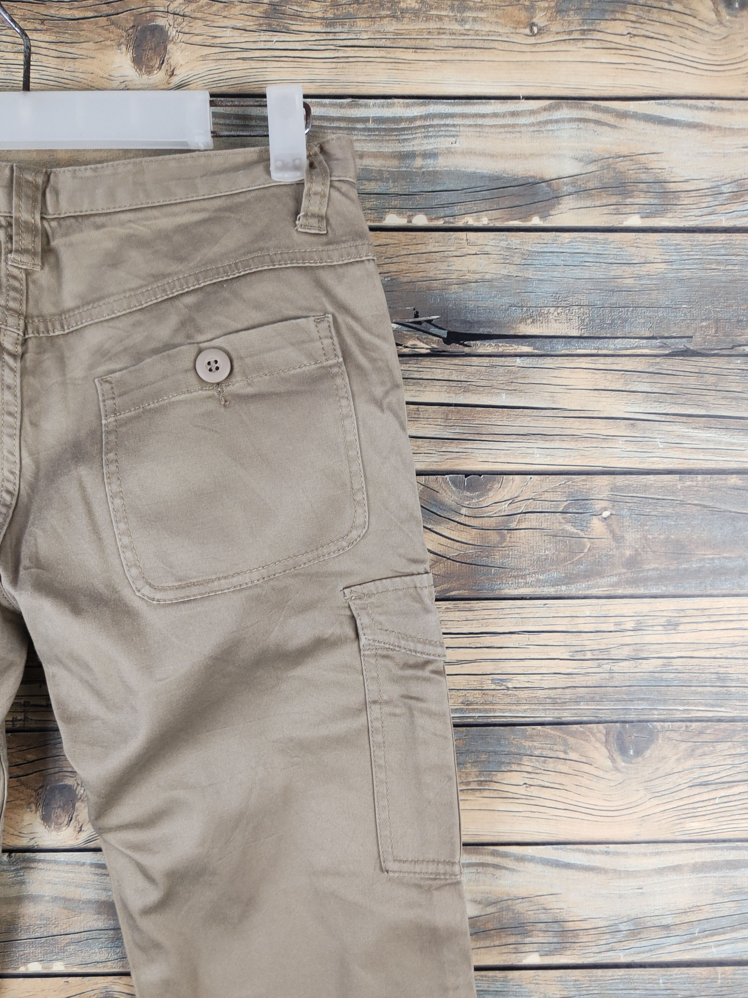 Japanese Brand DL Shuca Global Work Beige Multipocket Cargo Pants #2377 Size US 28 / EU 44 - 10 Thumbnail