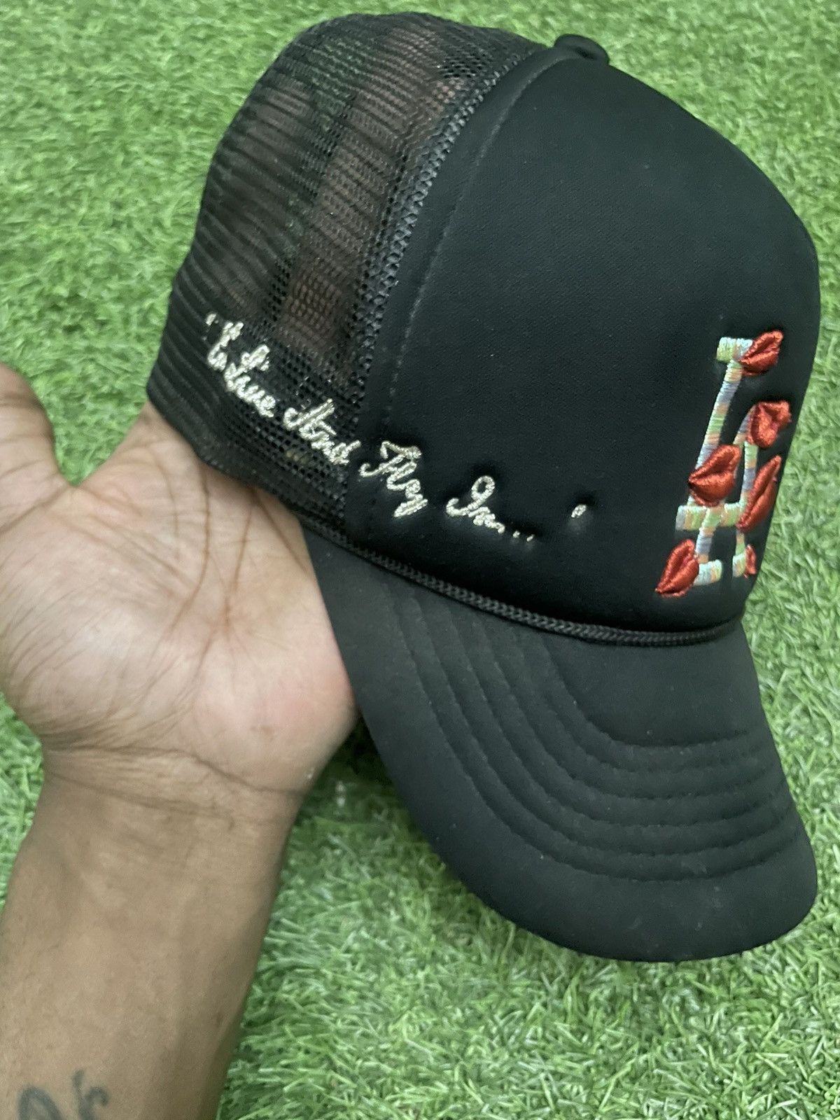 LaRopa La Ropa “LA” trucker hat Size ONE SIZE - 3 Thumbnail