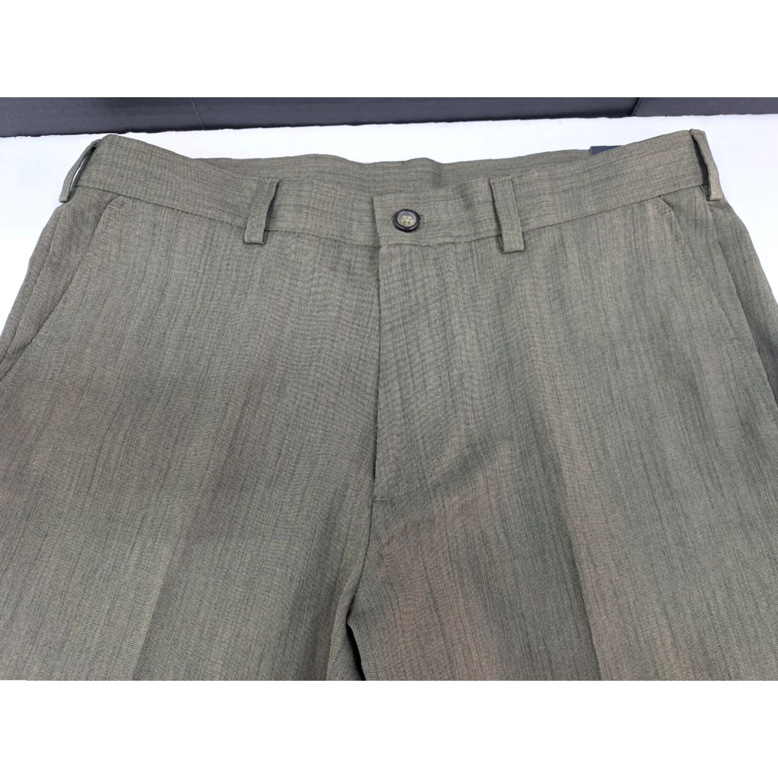 Izod NWT IZOD Dress Pants British Khaki Sportflex Waist Metric Fit 34x30 #5059 Size US 34 / EU 50 - 6 Thumbnail