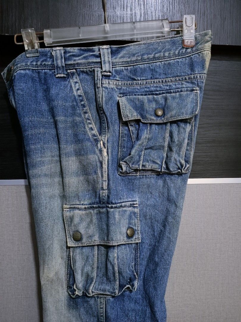 Lee × Vintage Vintage lee cargo jeans Size US 32 / EU 48 - 6 Thumbnail