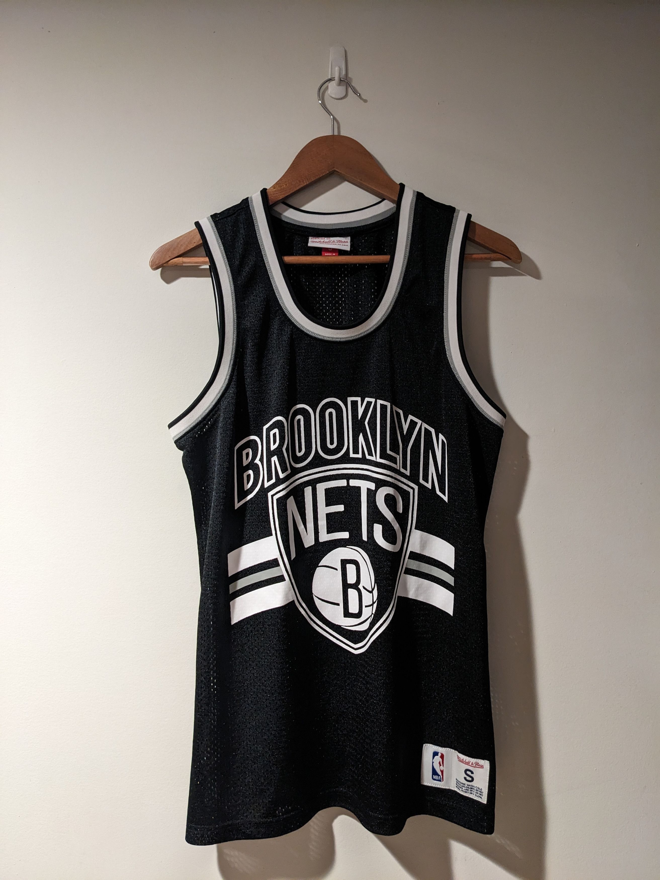 Mitchell & Ness Brooklyn Nets NBA Basketball Mitchell and Ness Small Jersey Size US S / EU 44-46 / 1 - 1 Thumbnail