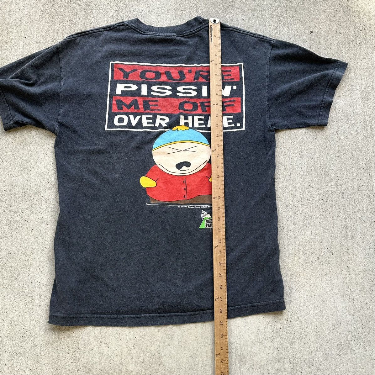 Vintage Vintage South Park T Shirt Carrman Comedy Central Cartoon Size US L / EU 52-54 / 3 - 6 Thumbnail