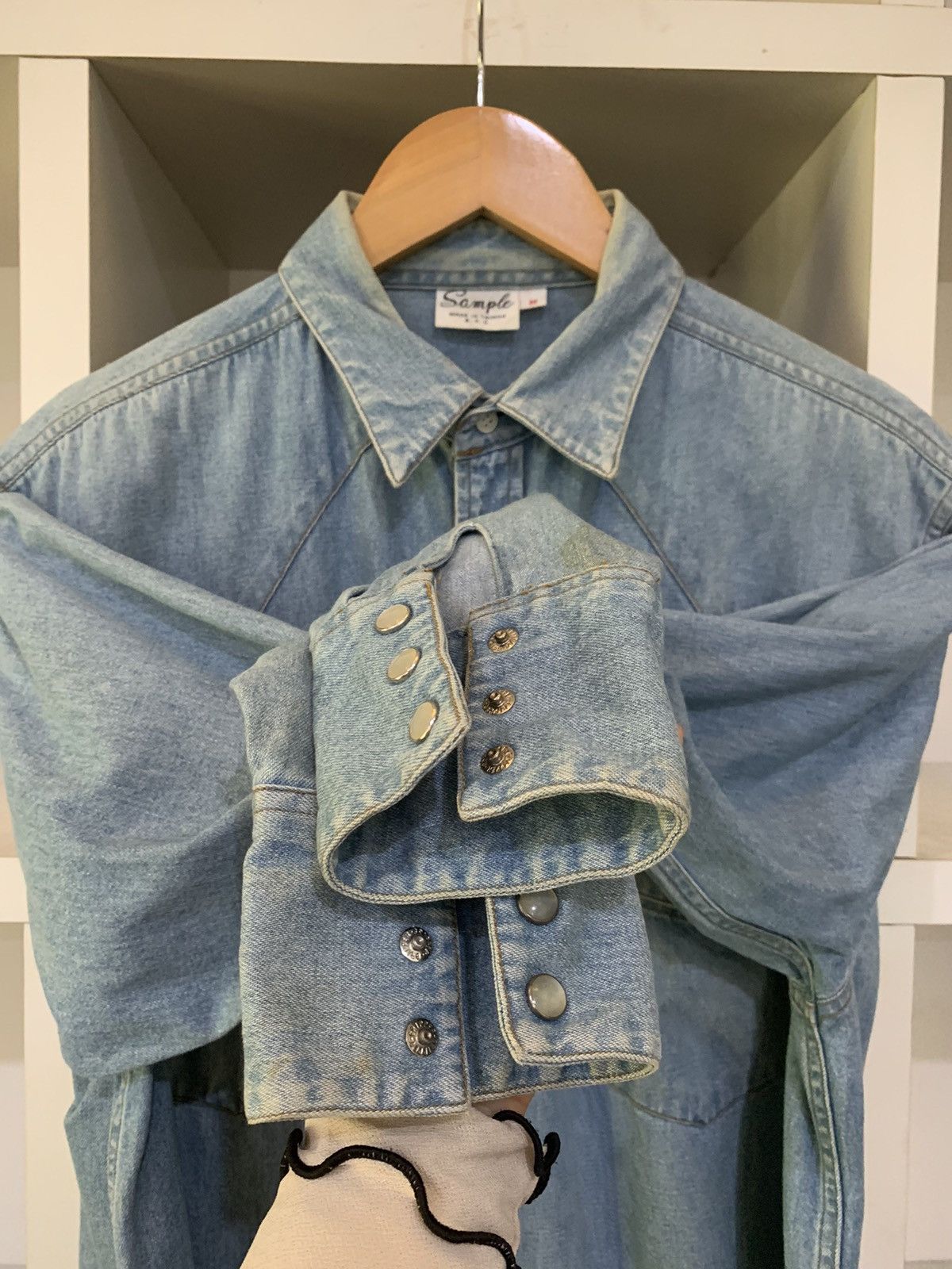 Vintage Vintage ROC Taiwan Denim Jacket Size US M / EU 48-50 / 2 - 6 Thumbnail