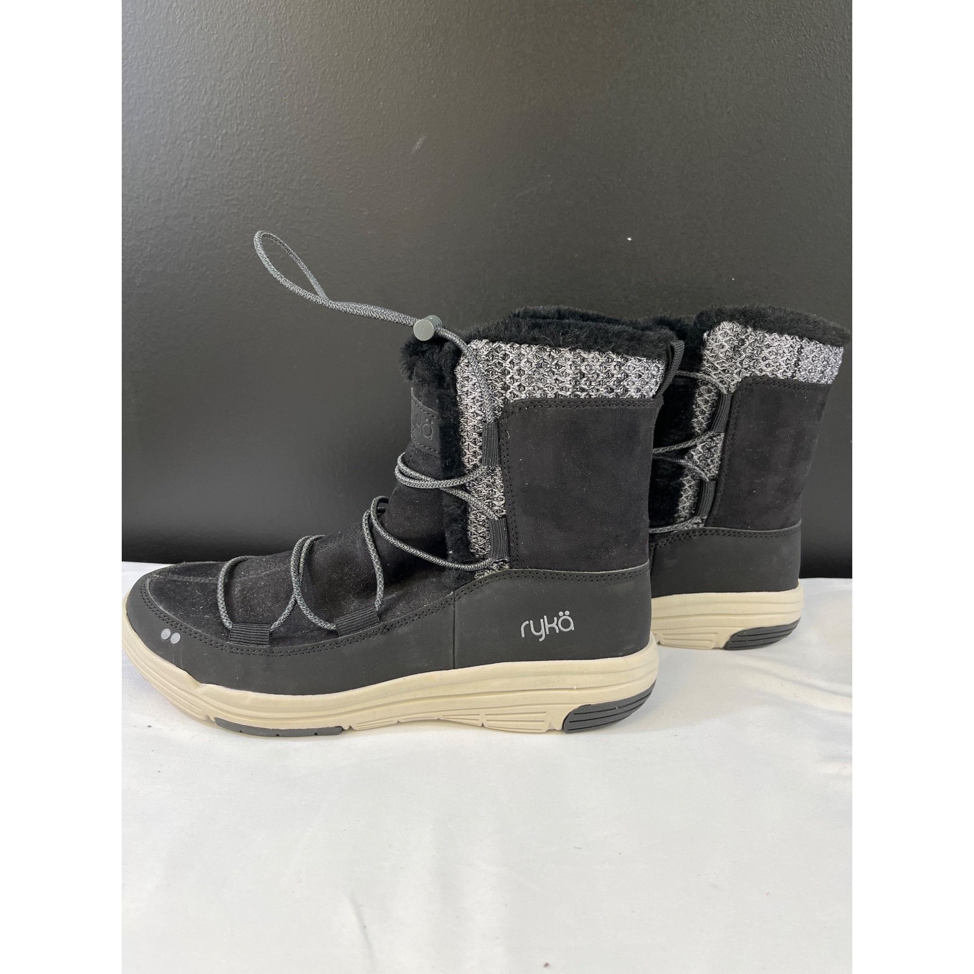 Other Ryka Aubonne Women's Black Winter Ankle Boots Size 9.5M SKU Size US 9.5 / IT 39.5 - 5 Thumbnail
