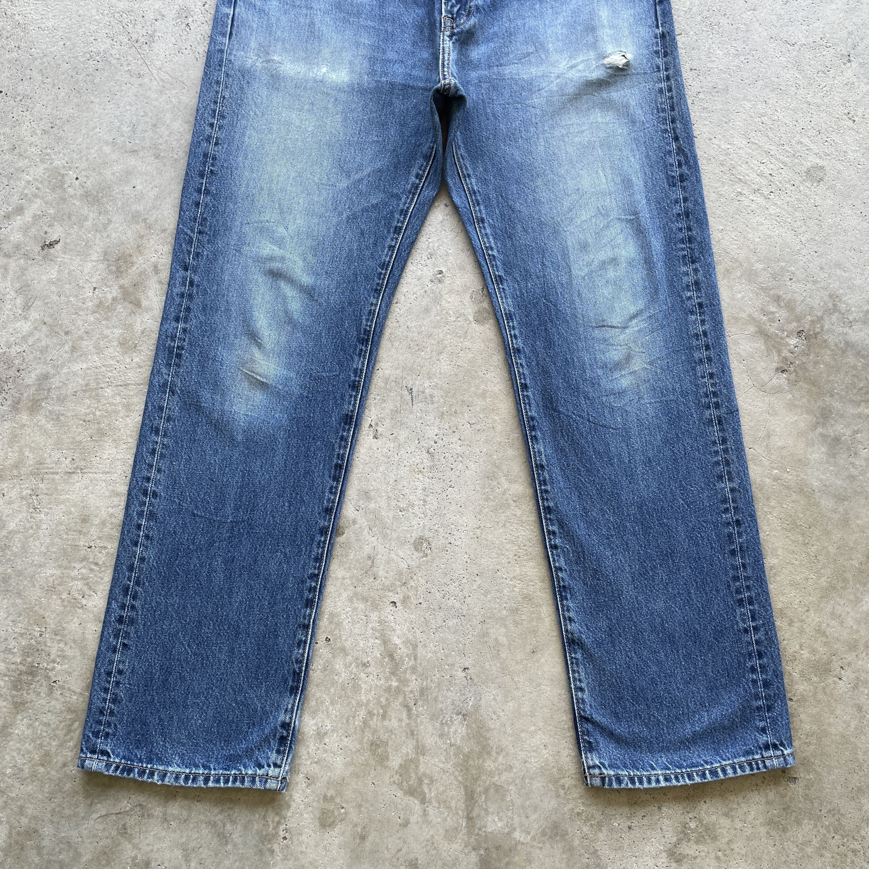 Japanese Brand W35x31 Vintage Japanese Brand Denim Faded Pants Jeans Size US 35 - 5 Thumbnail