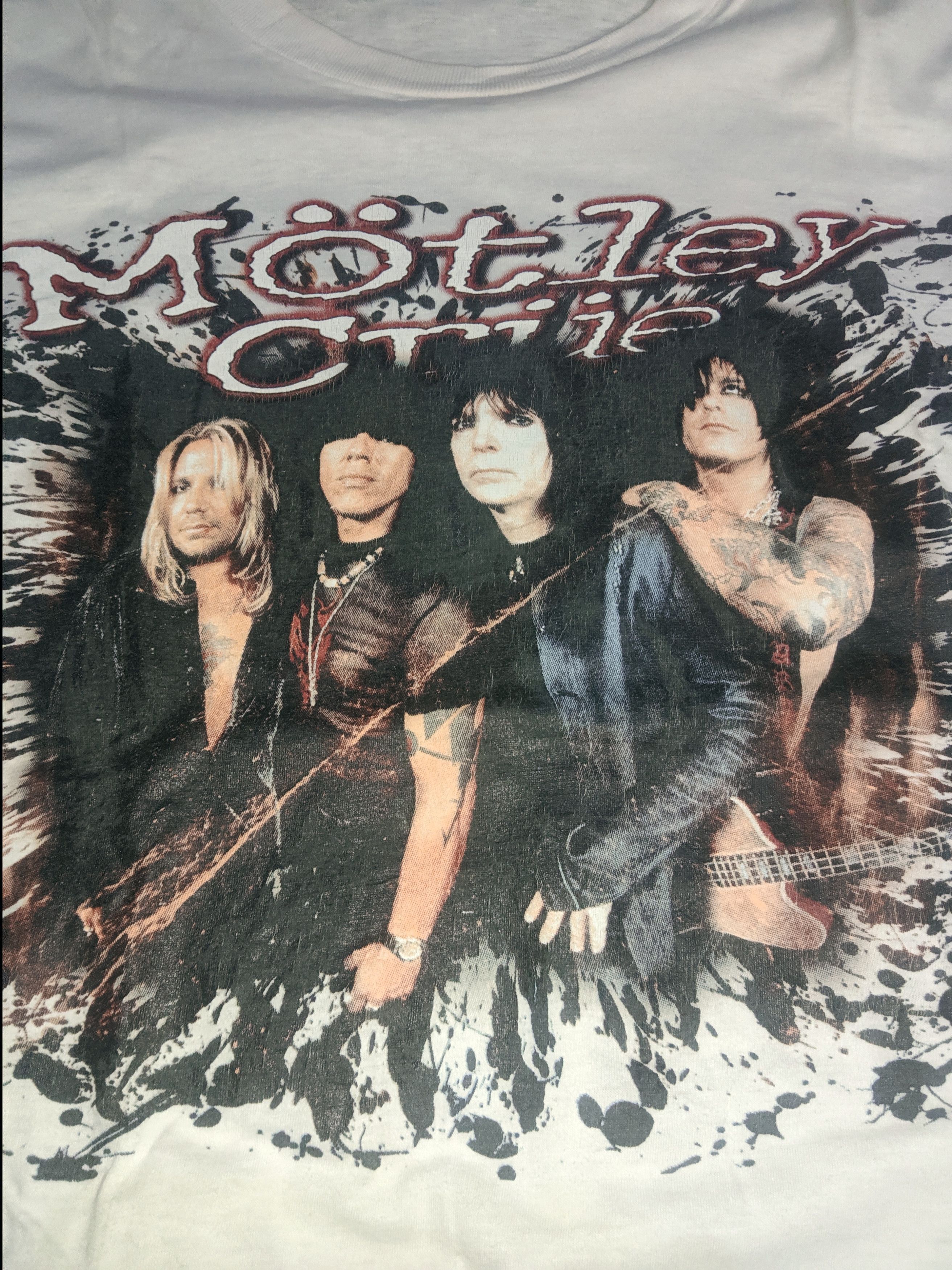 Vintage Motley Crue Green Day Blink 182 Nirvana Guns N Roses Ozzy Size US L / EU 52-54 / 3 - 4 Thumbnail