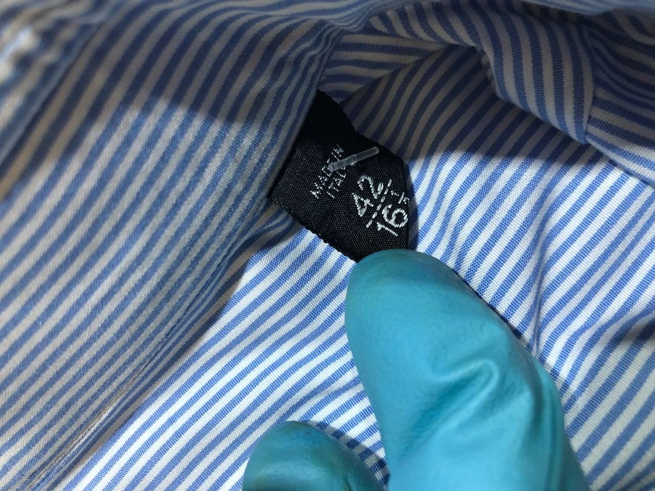 Tom Ford Tom Ford Blue Striped Button Down Shirt Size US XL / EU 56 / 4 - 5 Thumbnail
