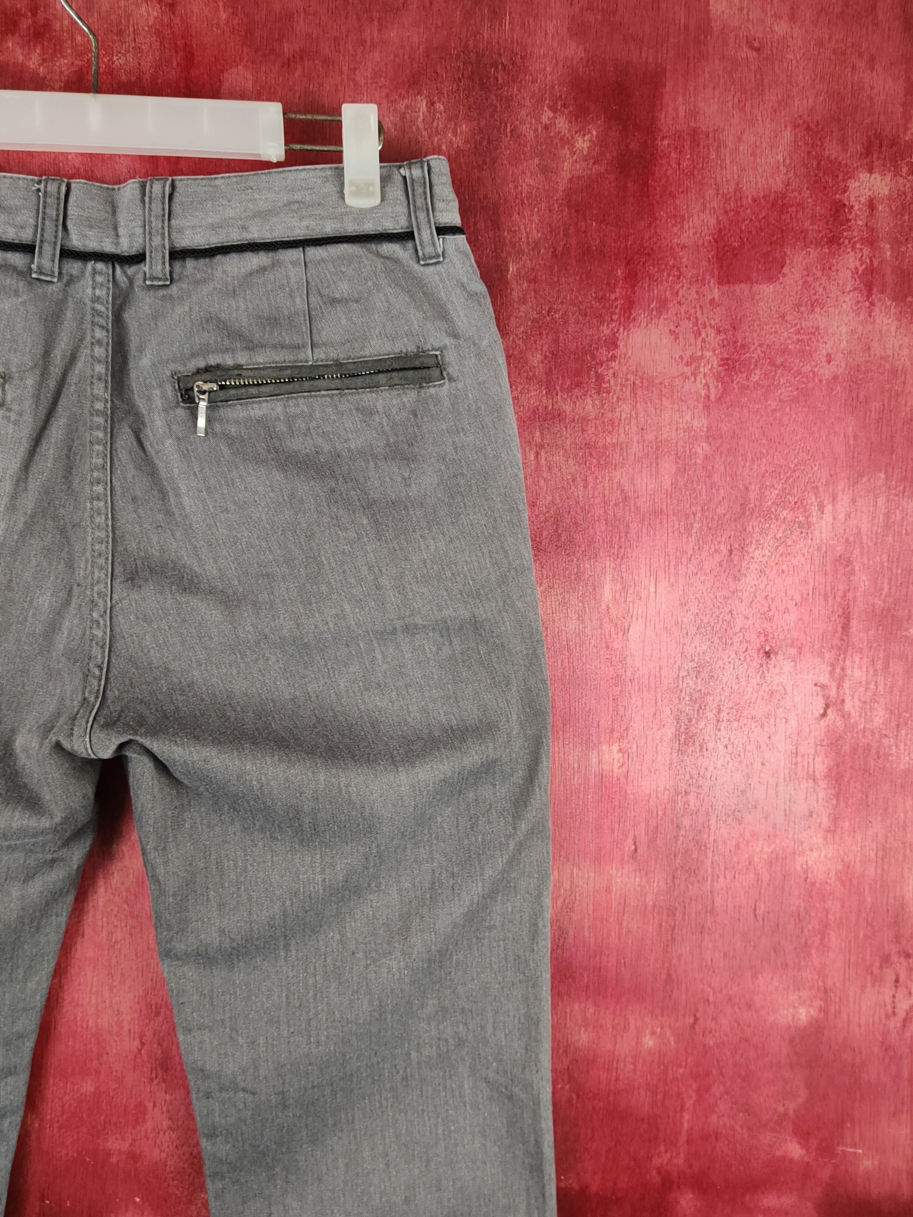 Japanese Brand × Vintage Walter & Barnes-Confirm Gray faded Casual Pants #S1462 Size 31" - 10 Thumbnail