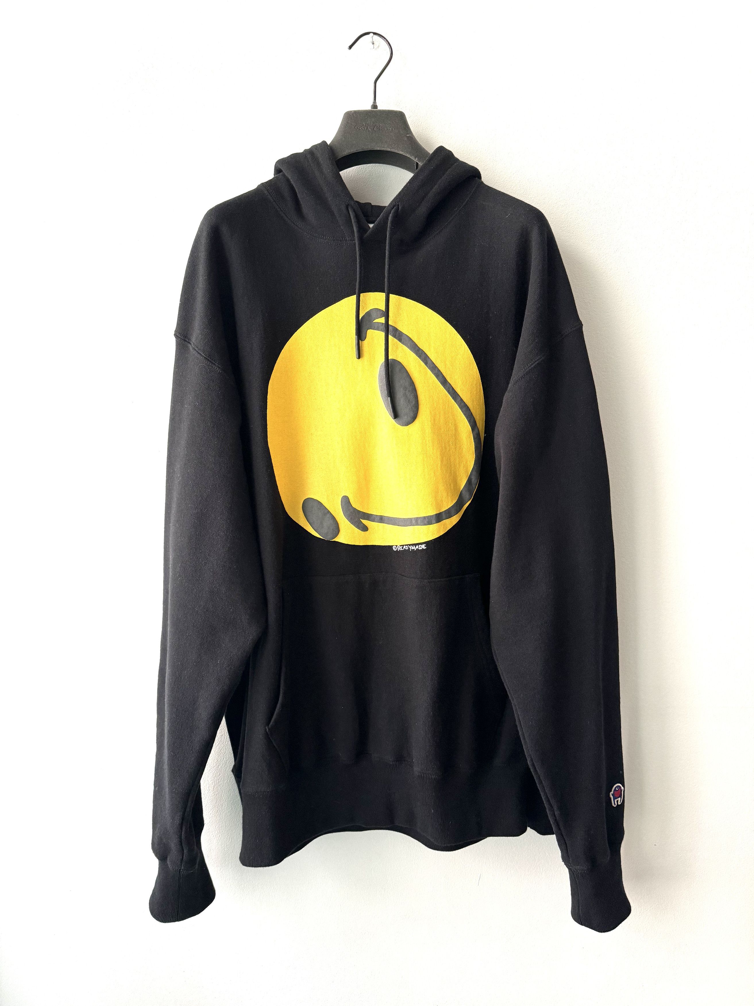 READYMADE Collapsed Face Hoodie SZ XL | Grailed