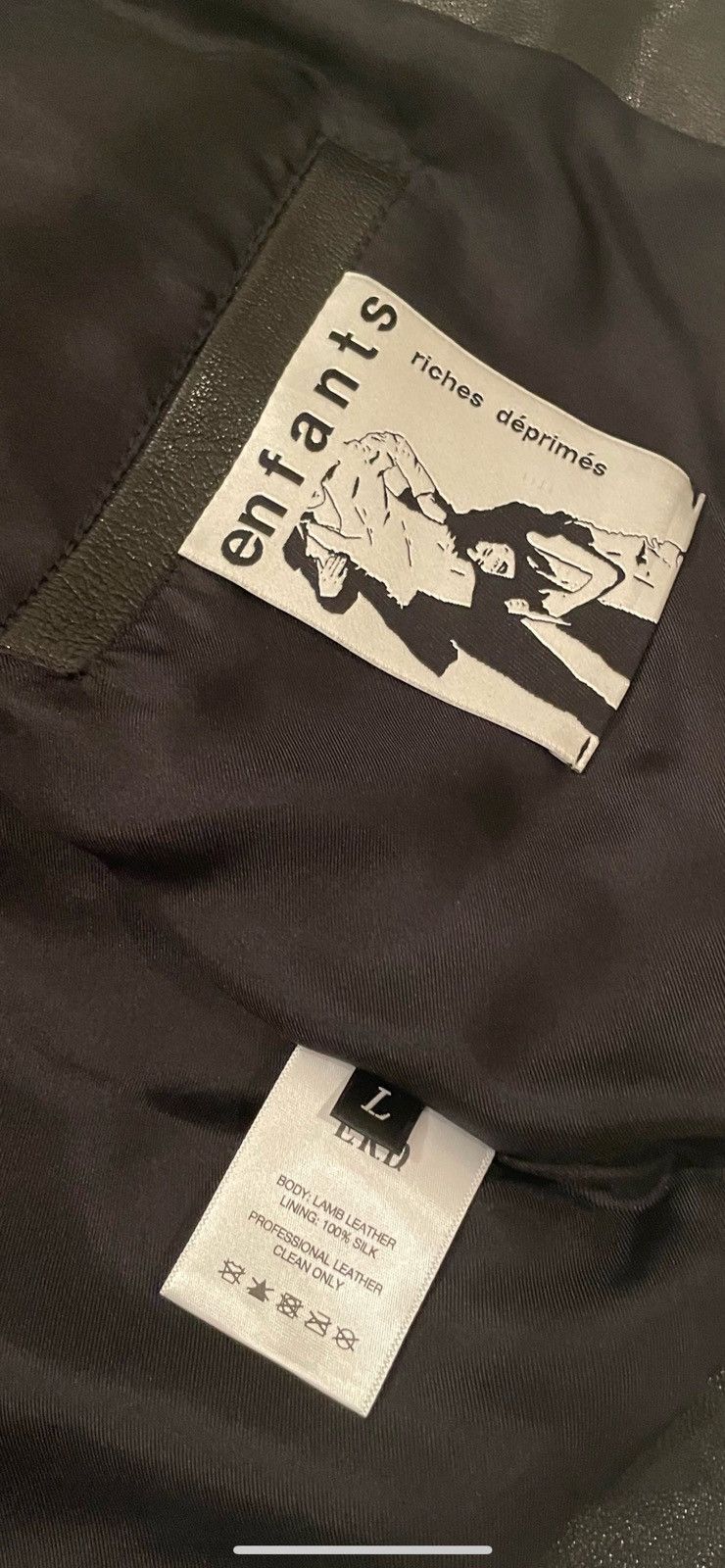 Enfants Riches Deprimes Enfants Riches Deprimes Rose Buckle Moto Jacket leather Size US L / EU 52-54 / 3 - 7 Thumbnail