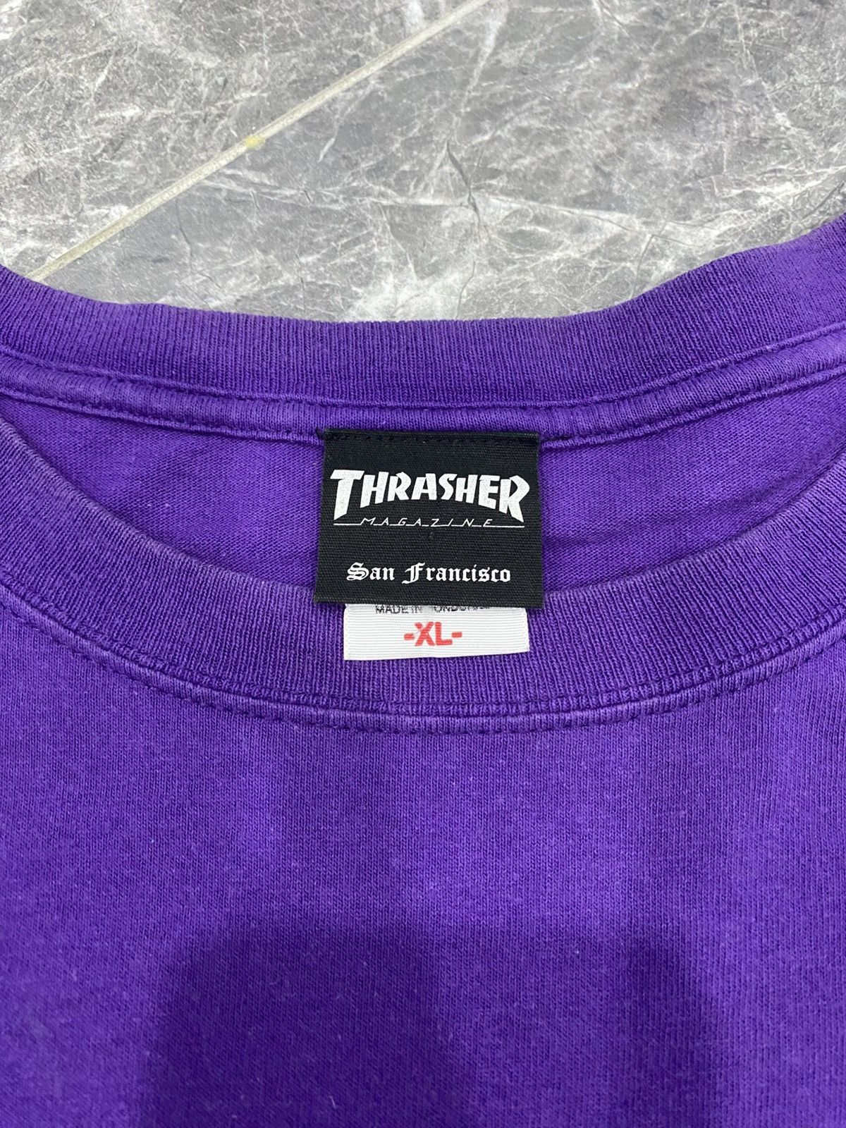 Thrasher × Vintage Vintage Thrasher Get In Control Shirt Size US XL / EU 56 / 4 - 4 Thumbnail