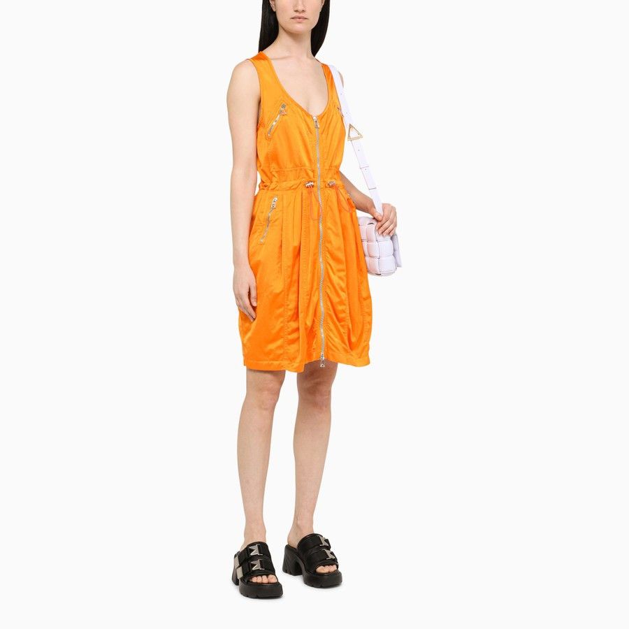 o1d2blof0824 Shorts Dress in Orange