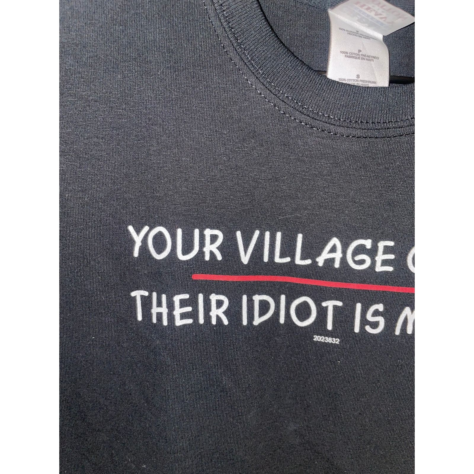 Gildan Y2K Your Village Called Their Idiot Is Missing Shirt 2000s S Size US S / EU 44-46 / 1 - 2 Thumbnail