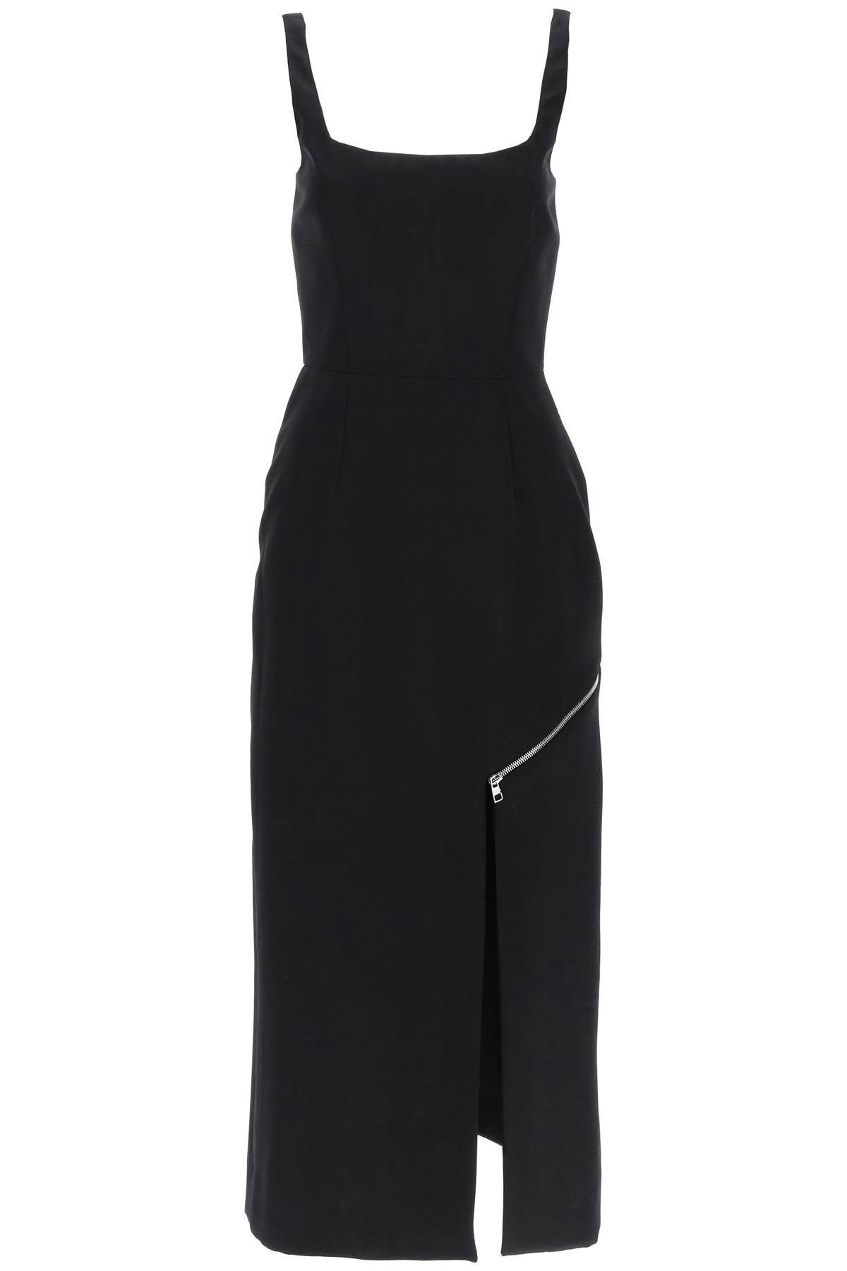 Alexander McQueen ALEXANDER MCQUEEN Midi Sheath Dress With Convertible Panel Size S / US 4 / IT 40 - 1 Thumbnail