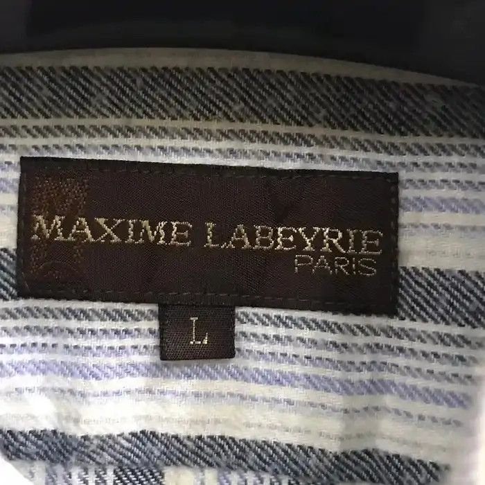 Vintage Maxime Labeyrie Paris Flannel Shirt Size US M / EU 48-50 / 2 - 4 Thumbnail