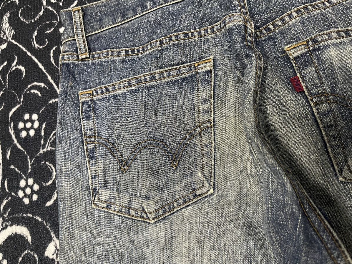 Edwin VINTAGE EDWIN 503 DISTRESSED JEANS 29x33 Size US 29 - 18 Thumbnail