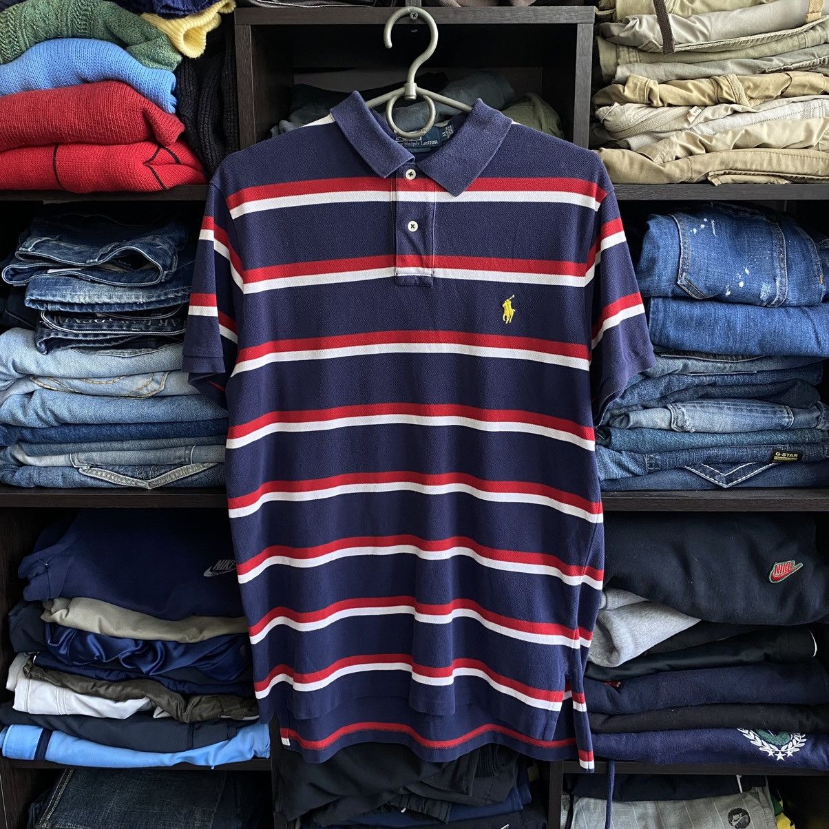 Polo Ralph Lauren Vintage Polo Ralph Lauren Small Logo y2k opium polo Size US M / EU 48-50 / 2 - 1 Thumbnail