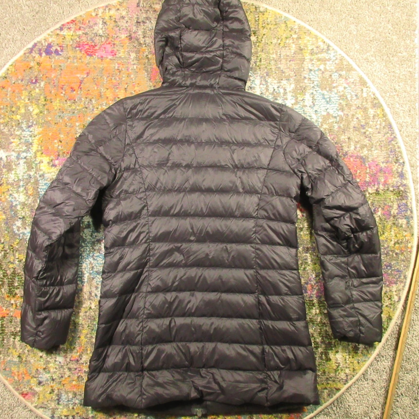 Eddie Bauer Eddie Bauer Down Puffer Jacket Parka Women M Black Hooded Lightweight EB650 Jacket Size M / US 6-8 / IT 42-44 - 2 Thumbnail